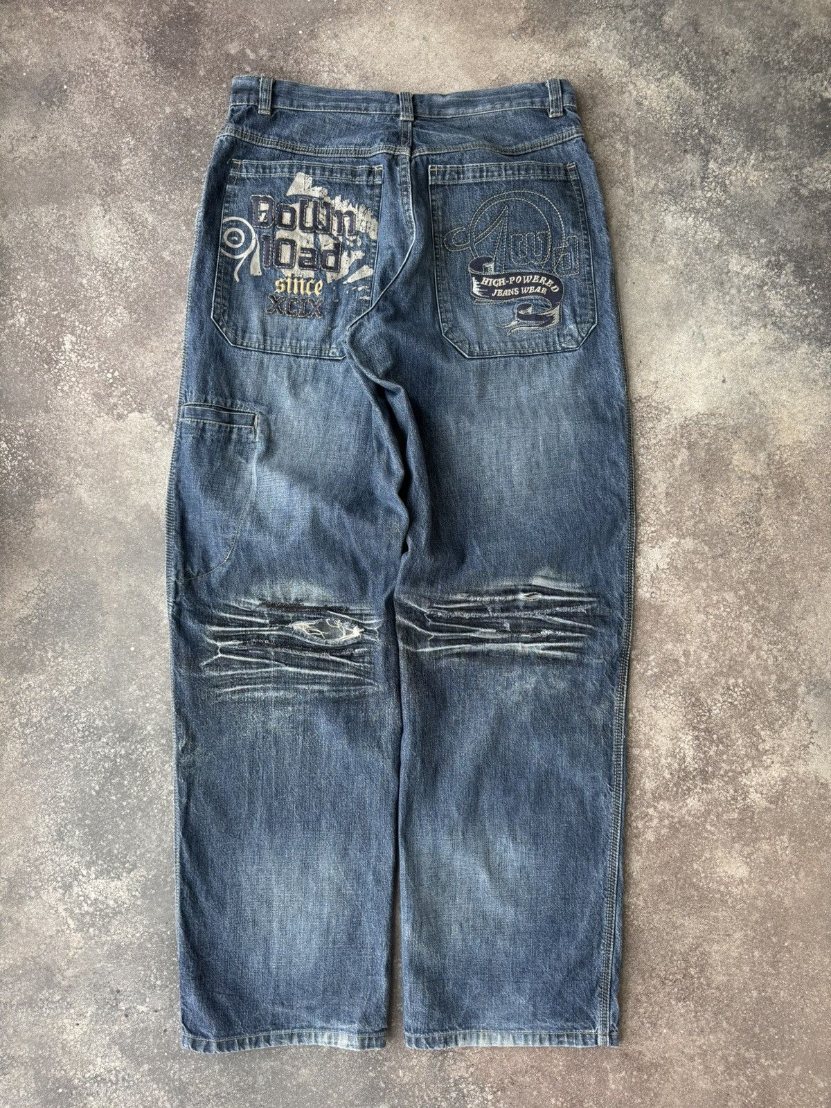 Hysteric Glamour Japan Style Vintage Y2K Distressed Jeans Size US 30 / EU 46 - 1 Thumbnail