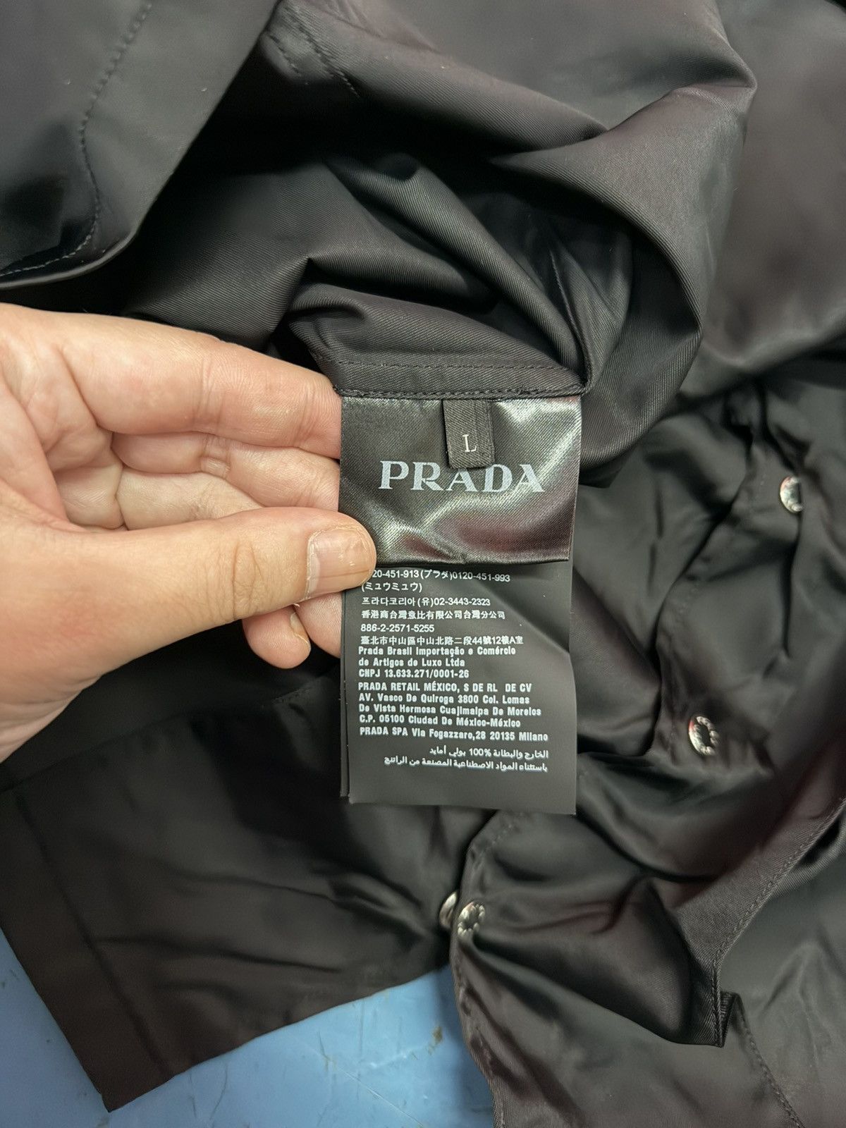 Prada PRADA MILITARY SHIRT Size US L / EU 52-54 / 3 - 6 Thumbnail