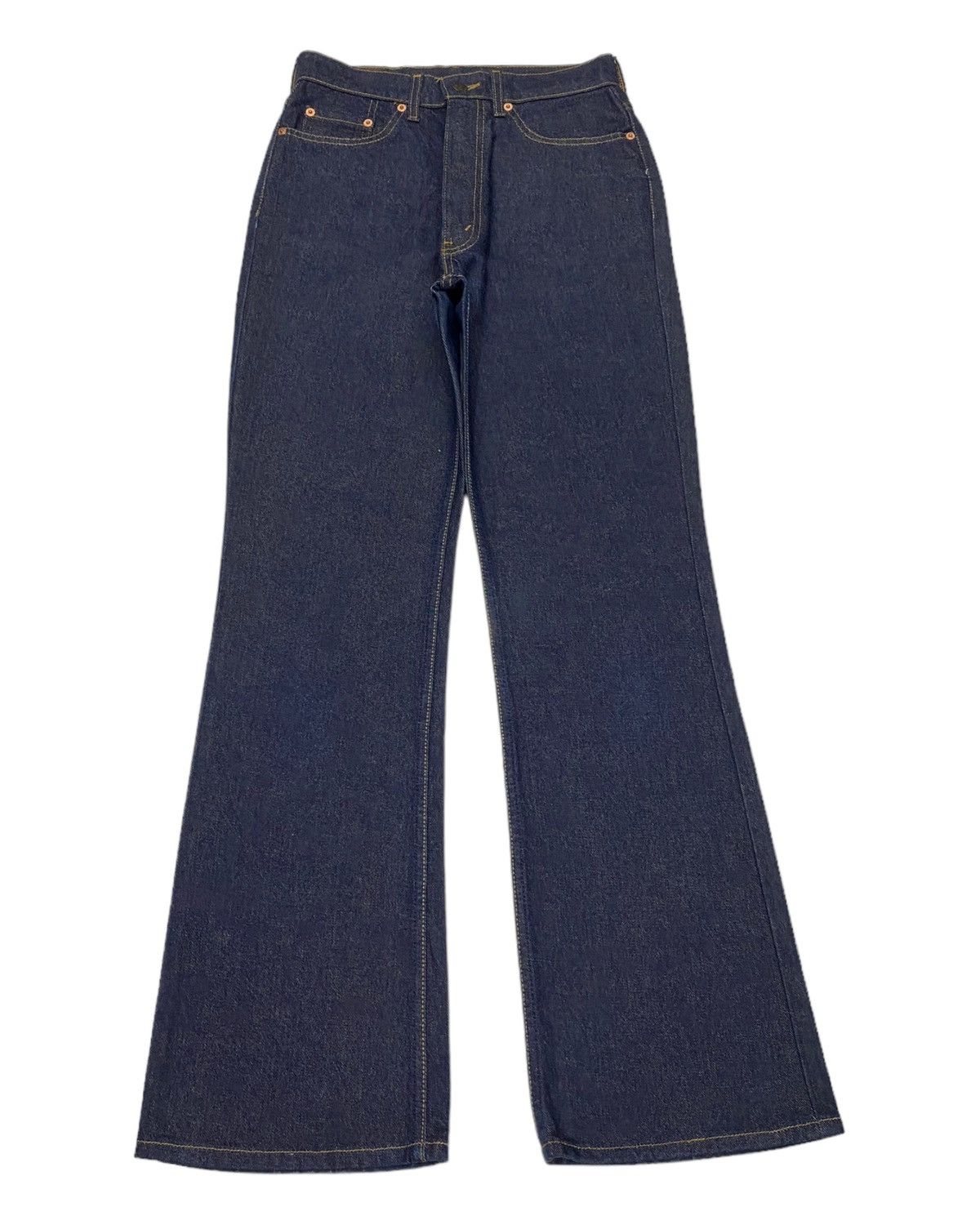 Japanese Brand × Levi's 🔥LEVIS 517 BELL BOTTOM FLARE DISTRESSED DENIM FLARED JEANS Size US 28 / EU 44 - 7 Thumbnail