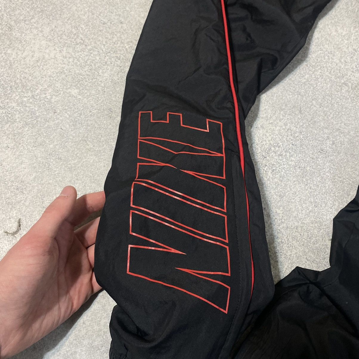 Nike Vintage nike track pants y2k sweatpants nylon Size US 34 / EU 50 - 3 Thumbnail