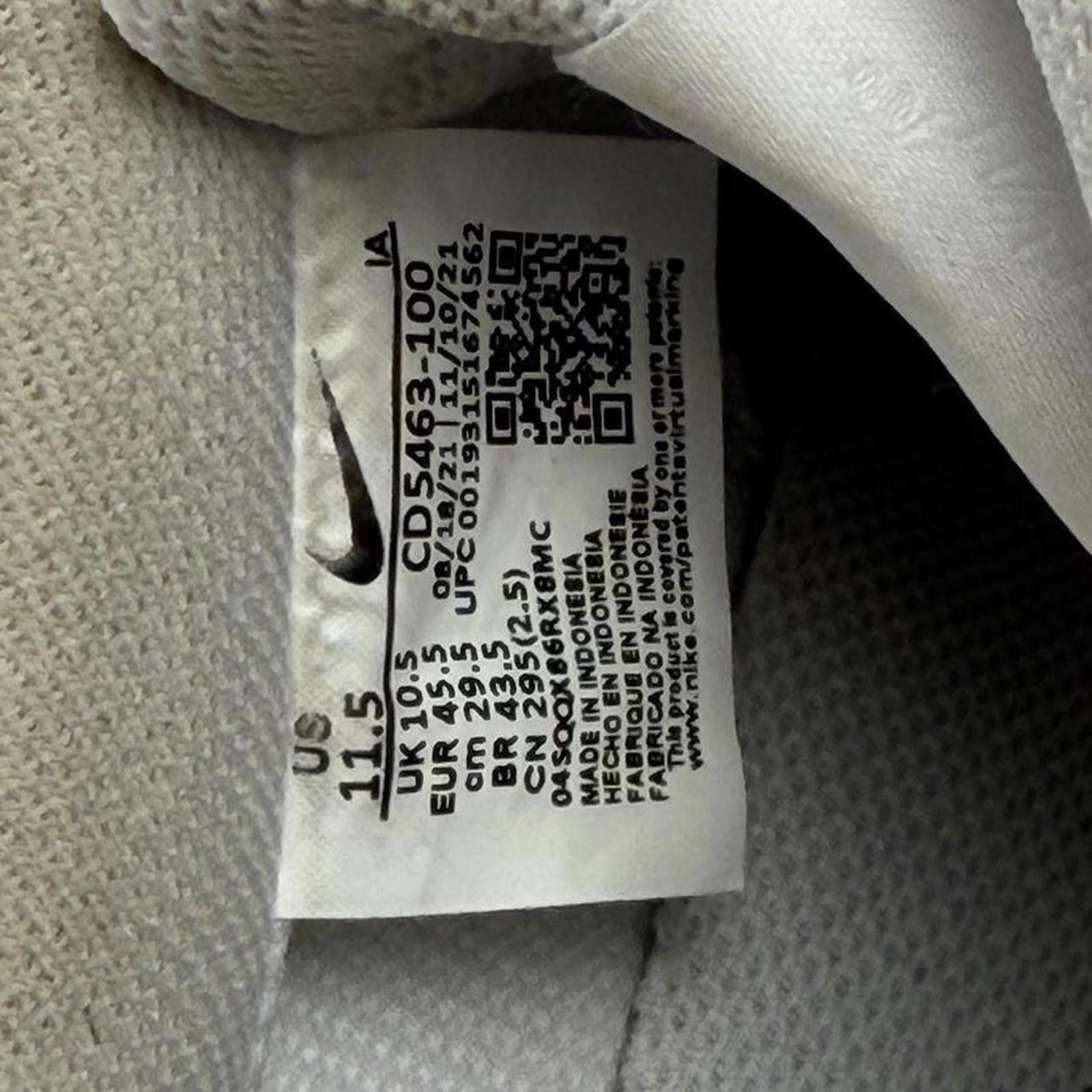 Nike Nike Air Force 1 white trainers, Size US 11.5 #sneakers Size US 11.5 / EU 44-45 - 4 Thumbnail
