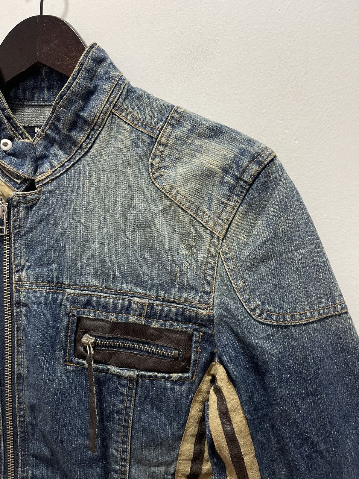 In The Attic JAPANESE IN THE ATTIC MULTIPOCKET RIDER DENIM JACKET Size M / US 6-8 / IT 42-44 - 2 Thumbnail