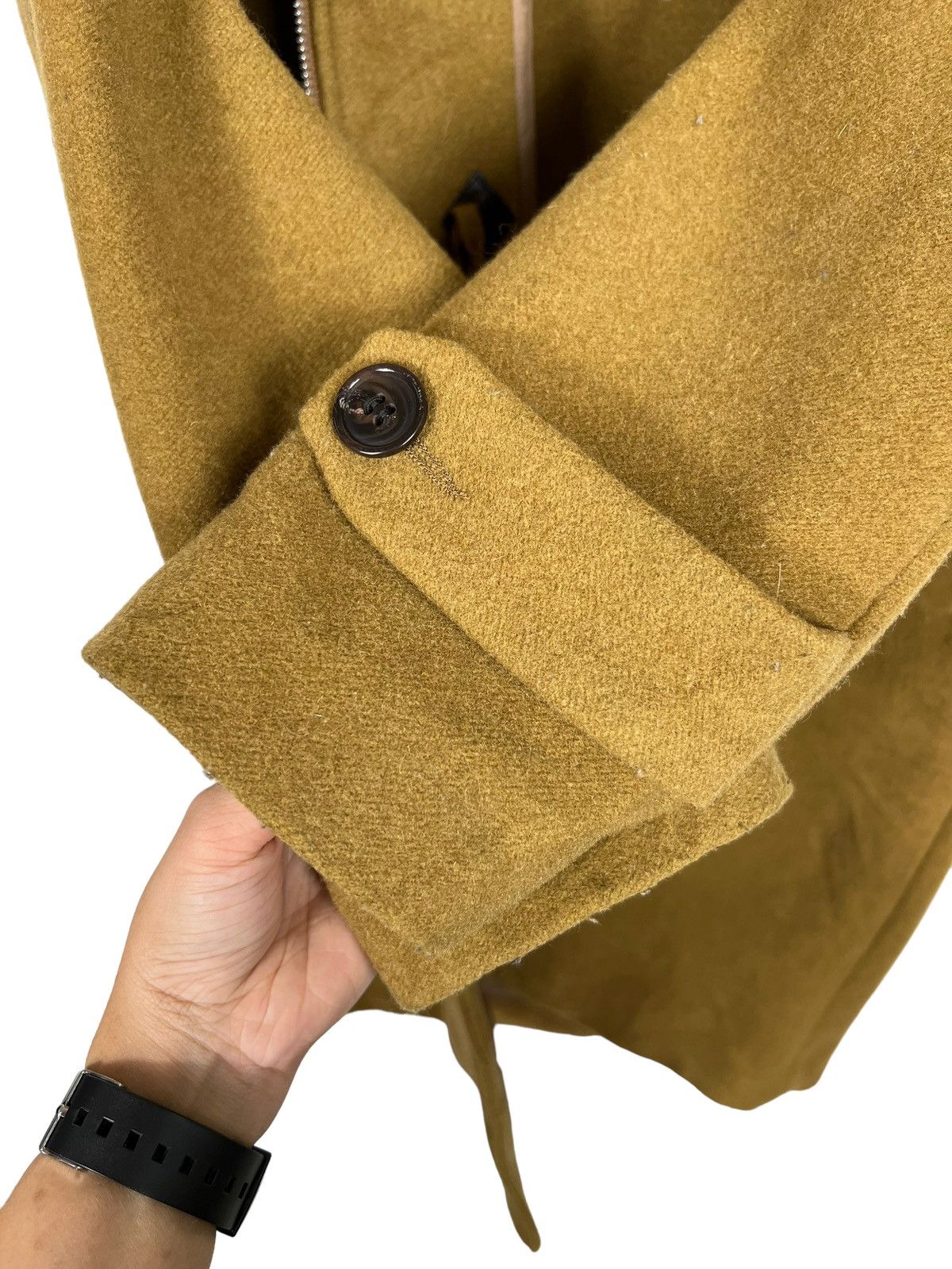 CABANE de ZUCCa 🔥 ZUCCA ISSEY MIYAKE WOOL ZIPPER COAT Size US M / EU 48-50 / 2 - 12 Thumbnail