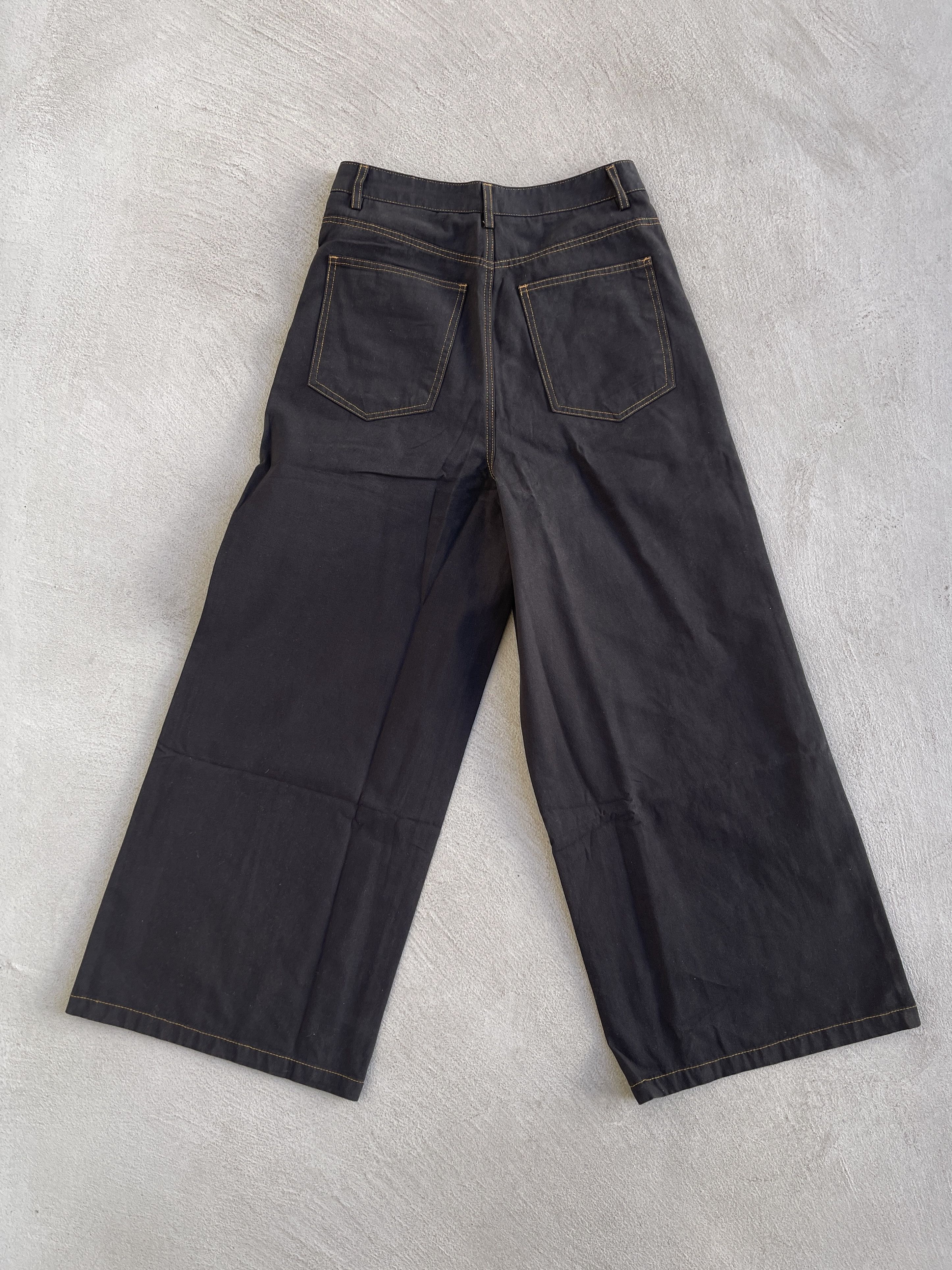 Japanese Brand × Vintage Steal! Vintage 2000s Japan Wide Leg Denim Pattern Pants Size US 30 / EU 46 - 5 Thumbnail