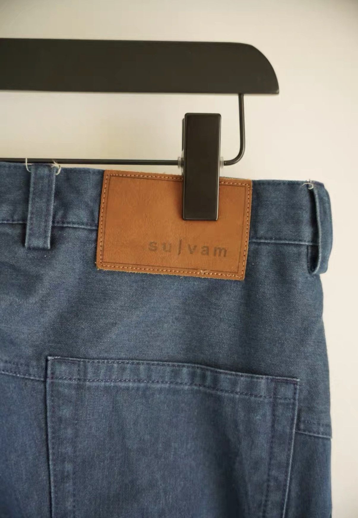 Sulvam Sulvam 16ss Multi-Zip Curved Jeans K4 Size US 34 / EU 50 - 6 Thumbnail
