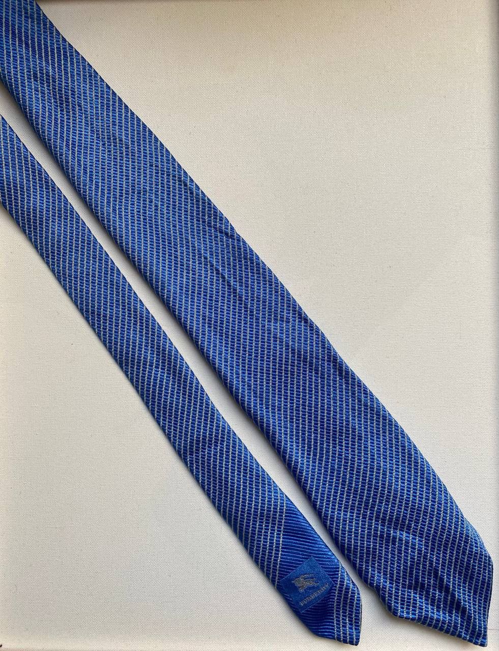 Burberry Burberry London Mini Logo Striped Tie Size ONE SIZE - 5 Thumbnail