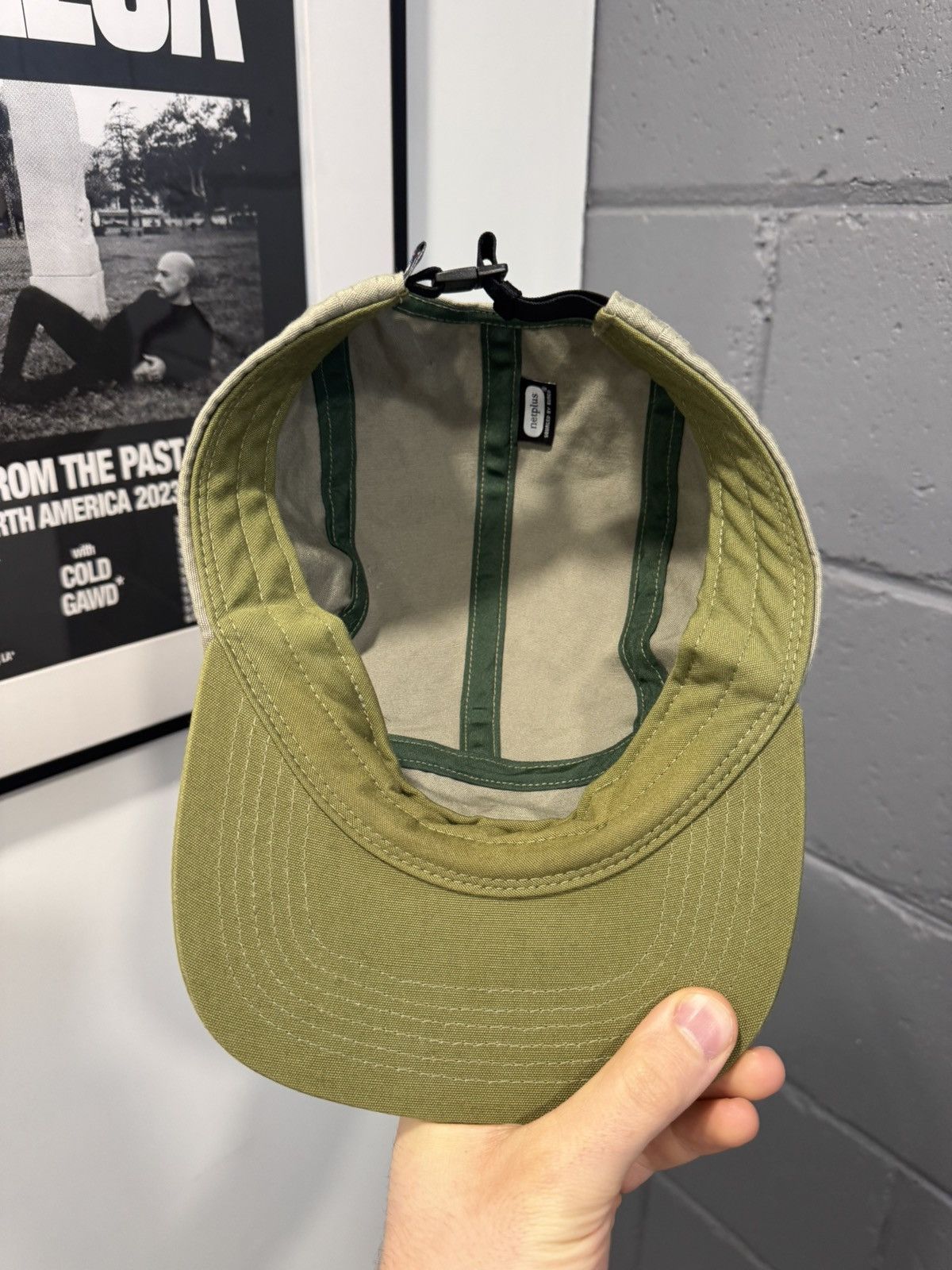 Patagonia Patagonia kahki/ green 5 Panel Strapback Hat Size ONE SIZE - 2 Thumbnail