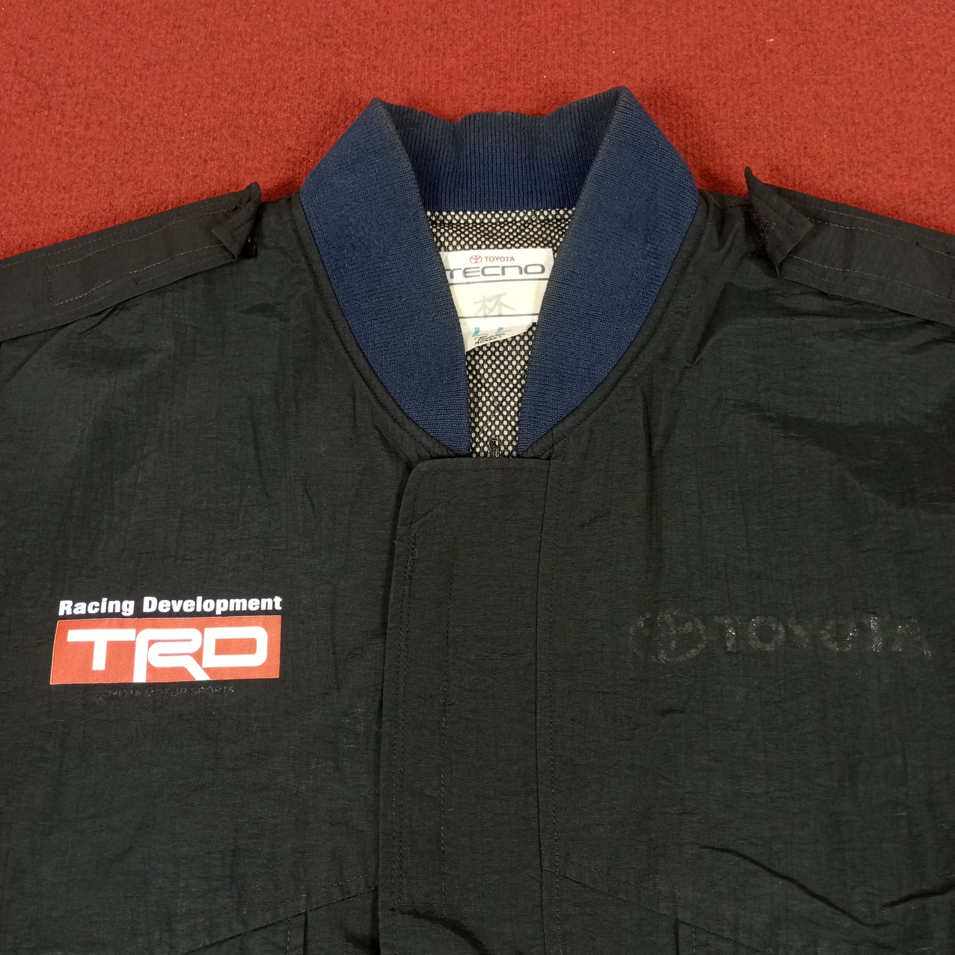 Japanese Brand TRD Toyota Motorsports Racing Workwear Custom Art Jacket Size US XL / EU 56 / 4 - 4 Thumbnail