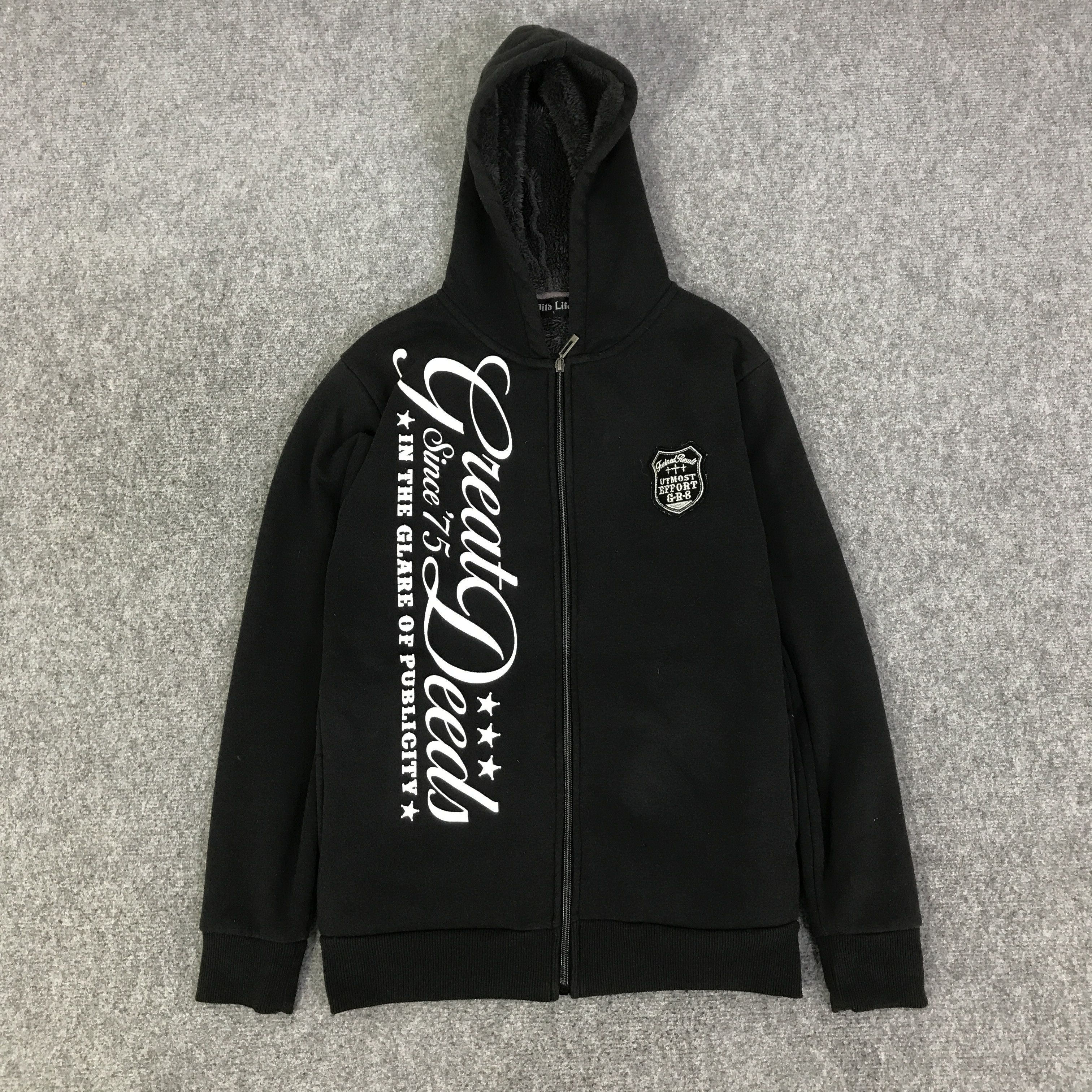 Japanese Brand GREAT DEEDS HOODIE JACKET K95B11 Size US L / EU 52-54 / 3 - 2 Thumbnail