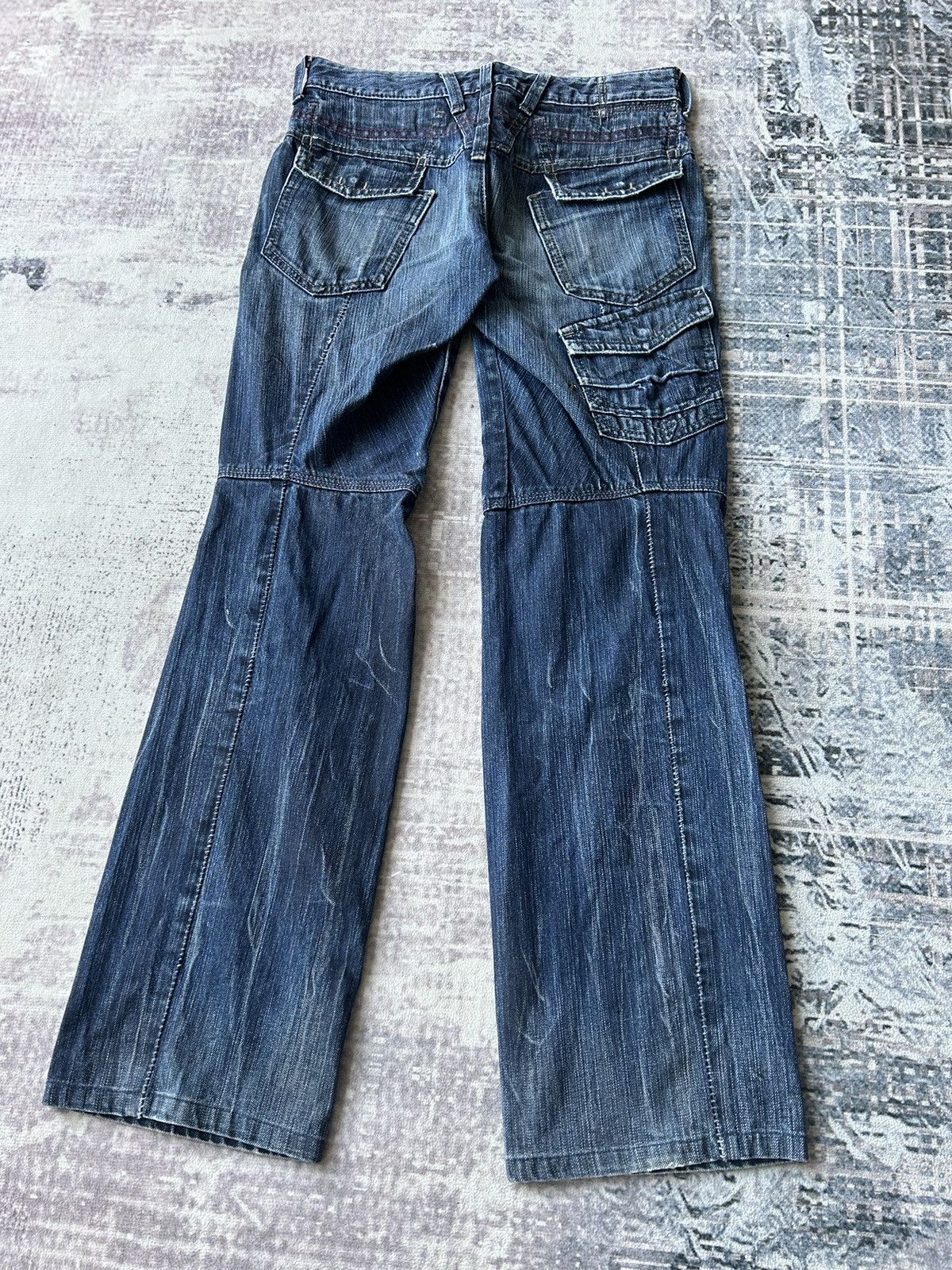Marithe + Francois Girbaud Marithe Francois Girbaud Cargo Jeans Size US 29 - 11 Thumbnail