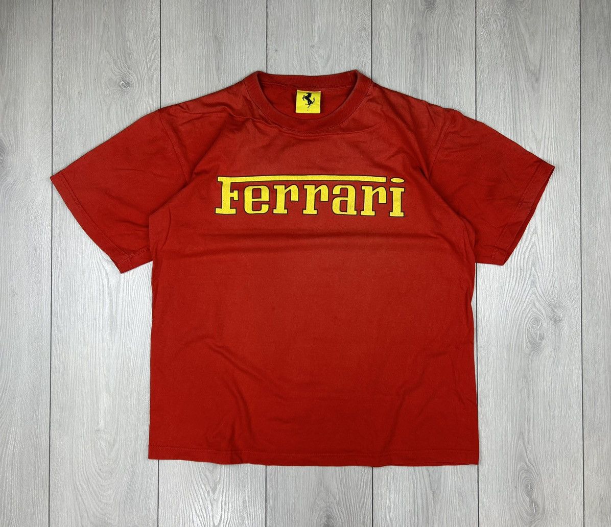 Ferrari × Vintage Ferrari Vintage 1996 T shirt Red Size XL Size US L / EU 52-54 / 3 - 1 Thumbnail