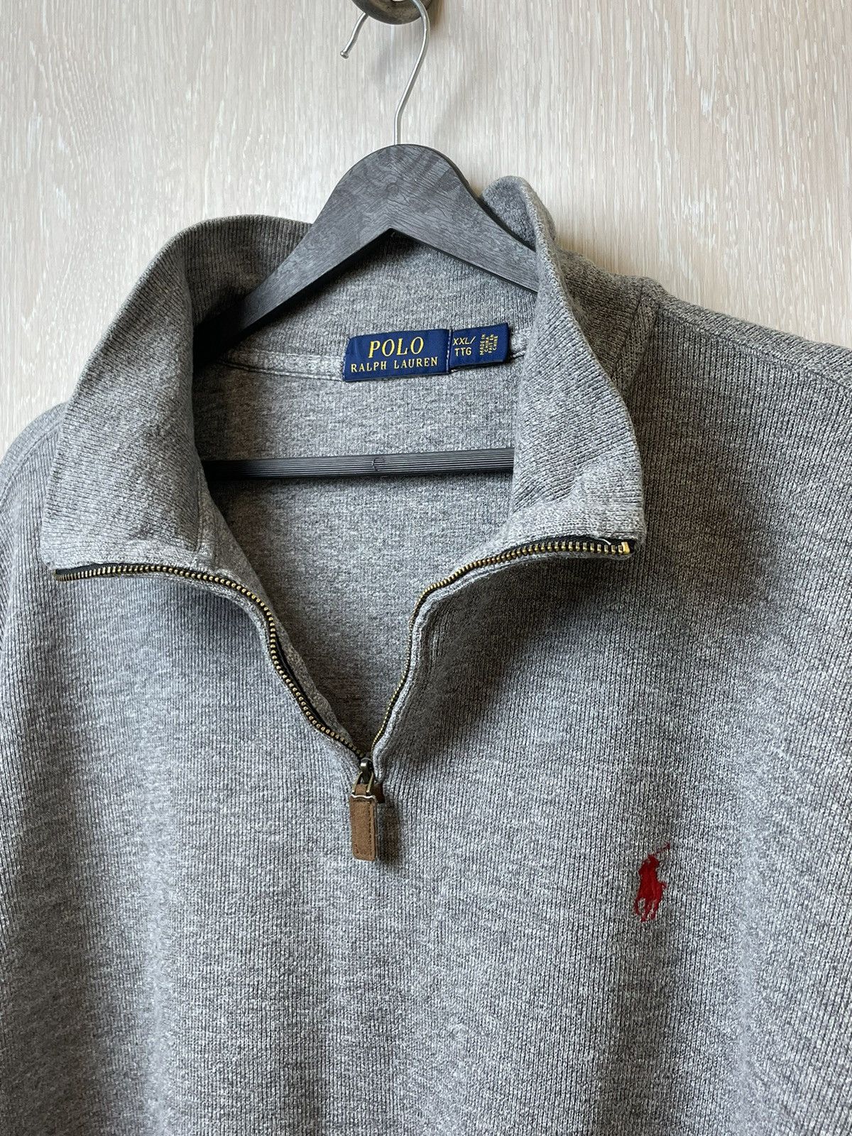 Ralph Lauren Vintage Polo Ralph Lauren Sweatshirt 1/4 zip Size US XXL / EU 58 / 5 - 3 Thumbnail