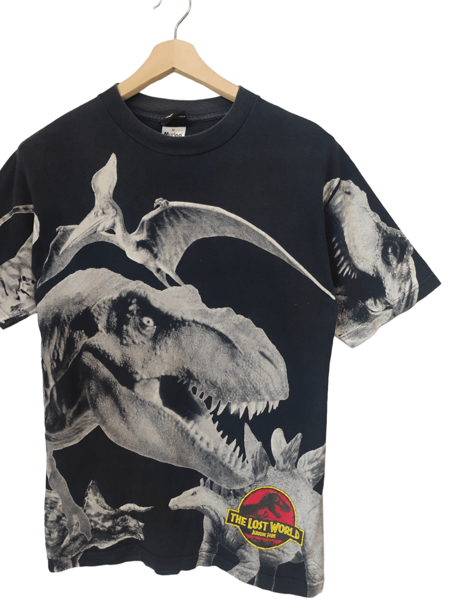Vintage 1997 Jurassic Park the Lost world movie all over print Size US M / EU 48-50 / 2 - 4 Thumbnail