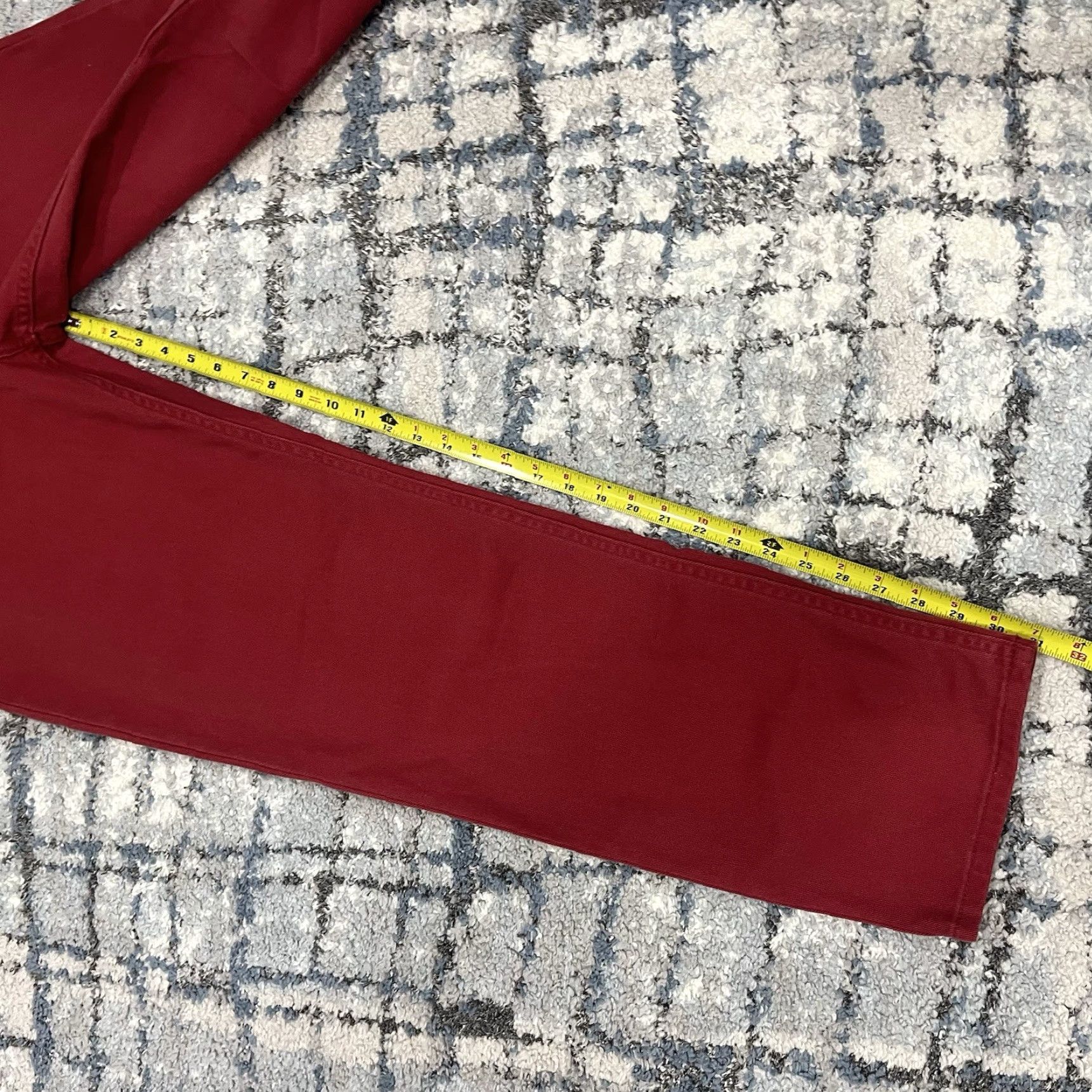 Vintage L.L. Bean Pants Womens Size 14 Straight Leg Chino Pockets Red Shirt? Size 36" / US 14 / IT 50 - 7 Thumbnail