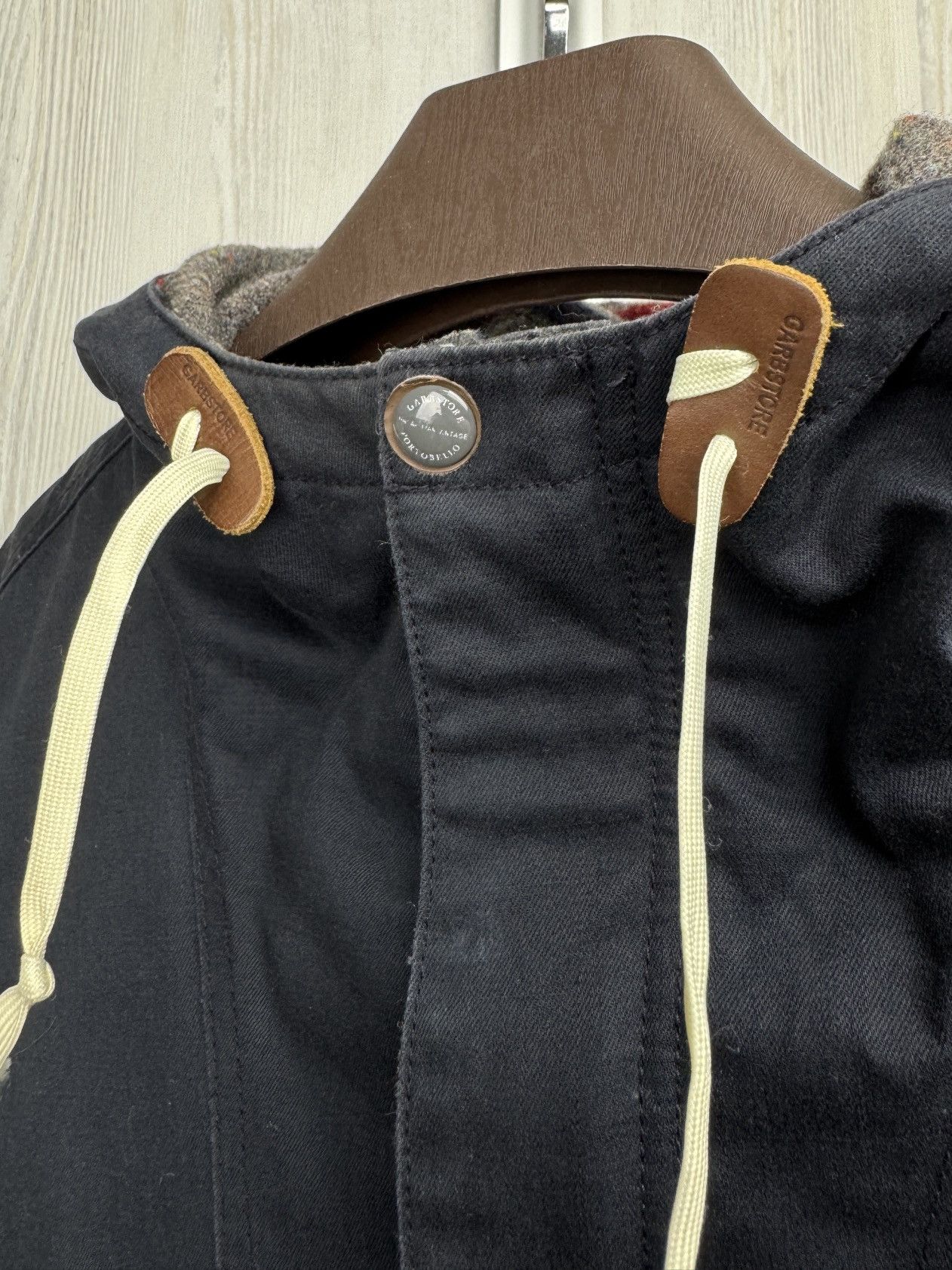 Garbstore Garbstore Hooded Mountain navy blue cotton parka jacket Size US S / EU 44-46 / 1 - 6 Thumbnail