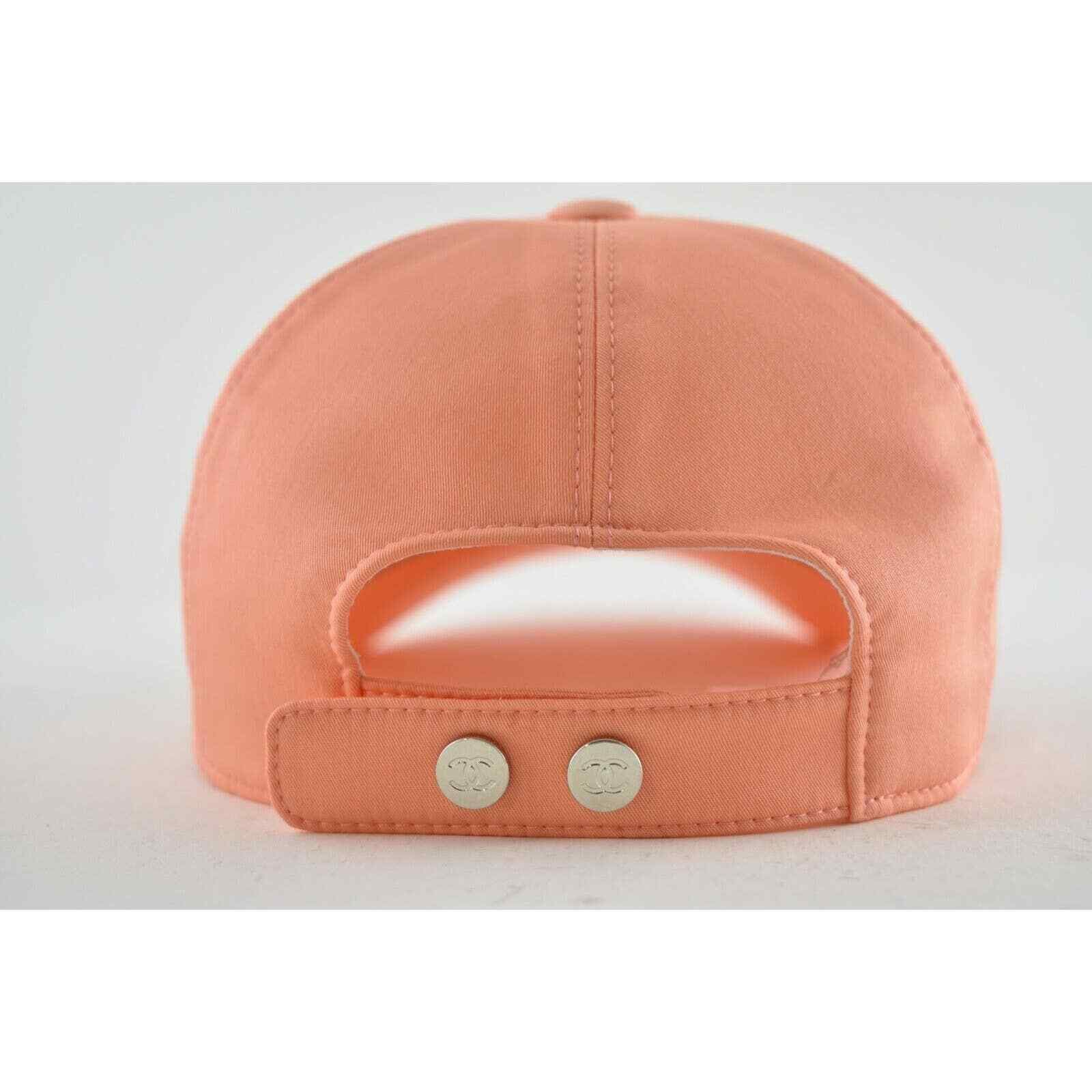 Chanel Chanel REV Orange Peach Turquoise Baseball Curved Peak Hat Size ONE SIZE - 9 Thumbnail