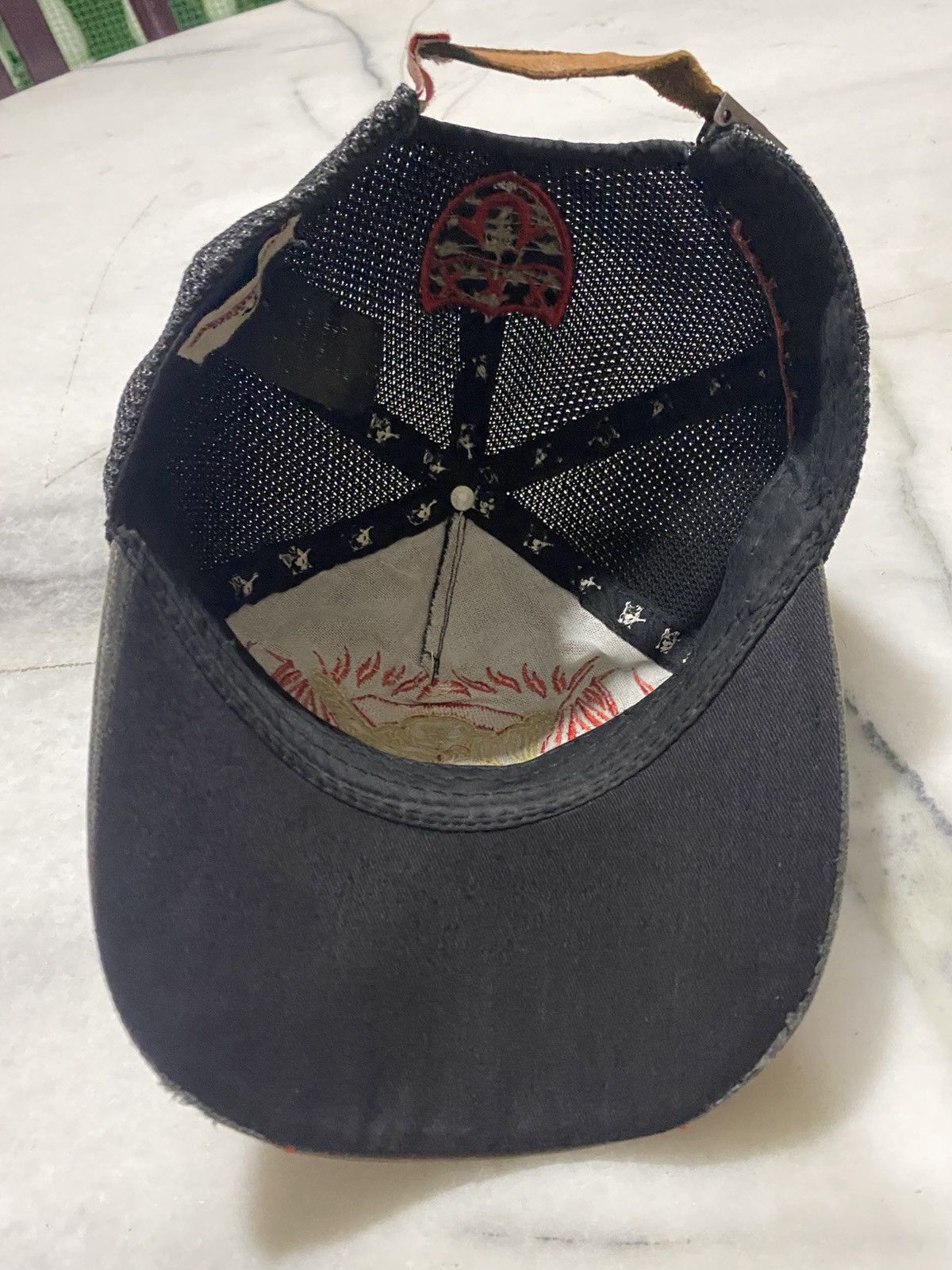 True Religion Vintage True Religion Buddha Distressed Hat Size ONE SIZE - 8 Thumbnail