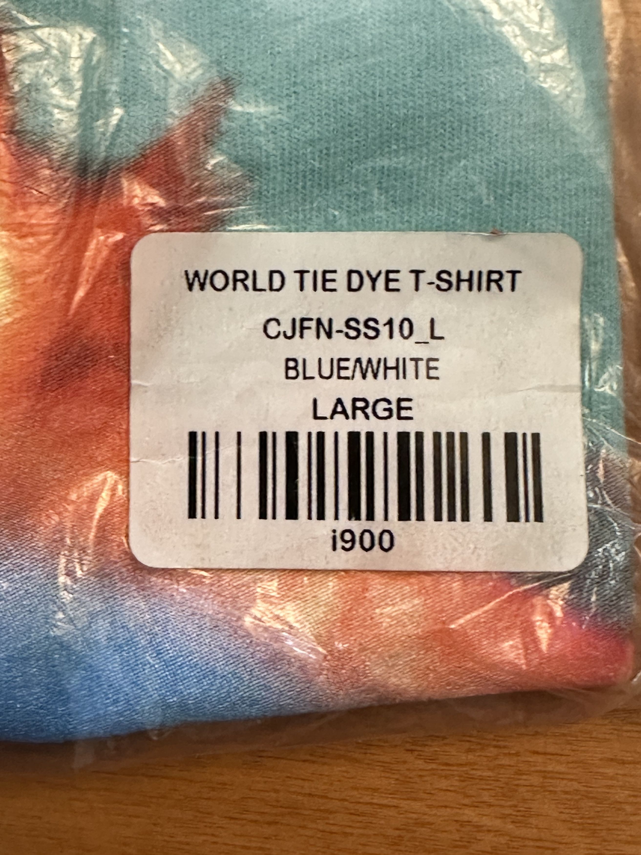 Travis Scott Travis Scott The Scotts World Tie Dye T-shirt Size US L / EU 52-54 / 3 - 4 Thumbnail