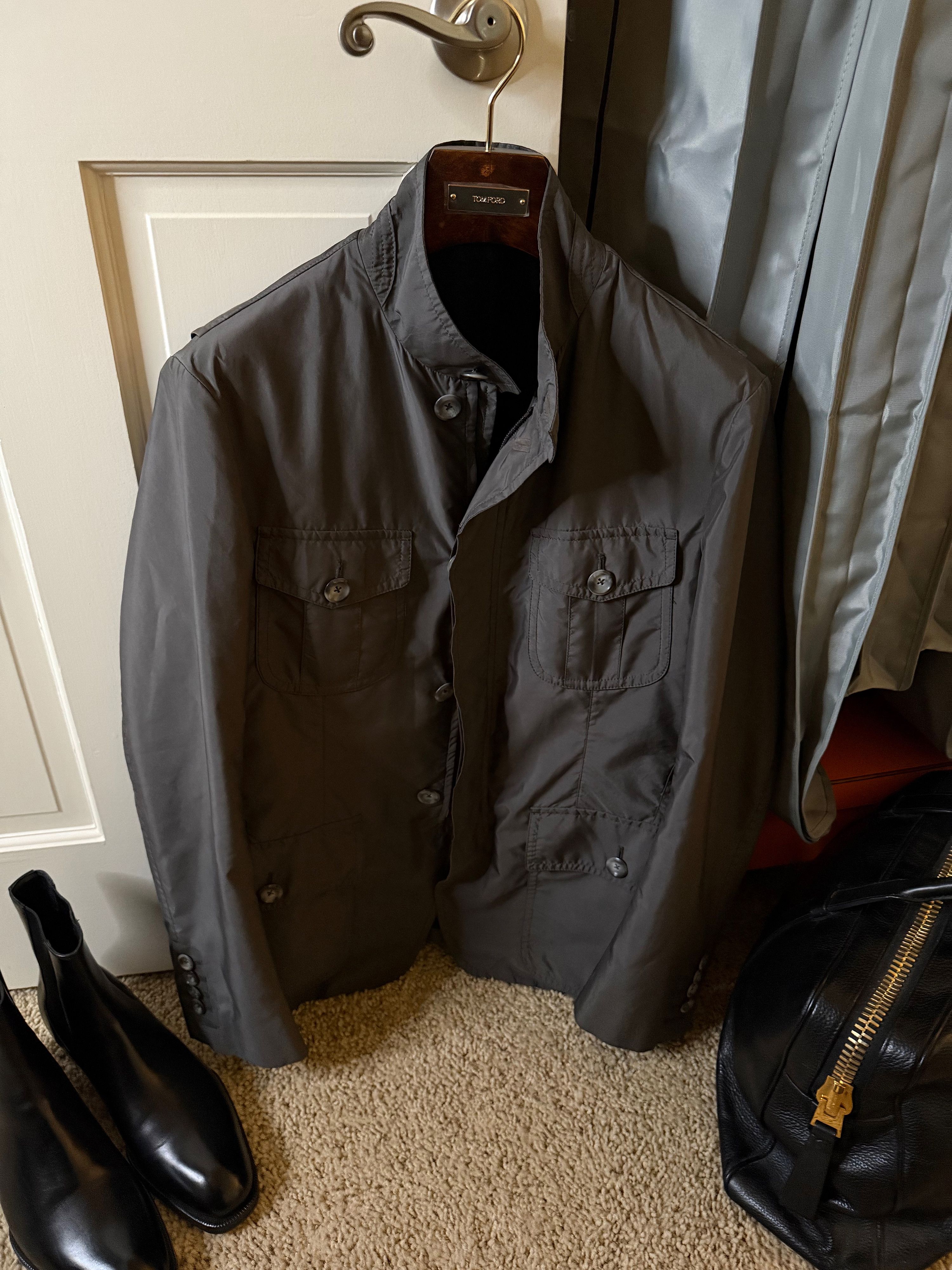 Tom Ford Effortless Cool Rare $4,200 w/tax New TOM FORD Field Jacket Size US M / EU 48-50 / 2 - 18 Thumbnail