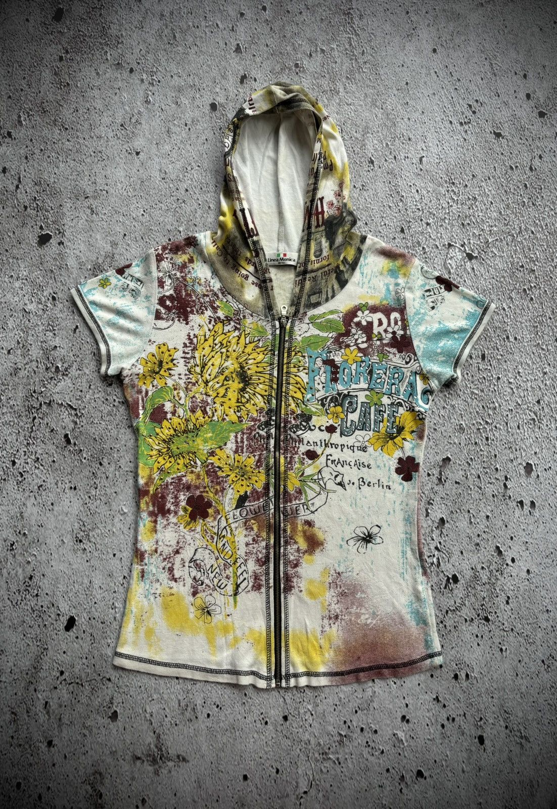 Hysteric Glamour Y2k Linea Milano Punk Style Zip tee Size M / US 6-8 / IT 42-44 - 1 Thumbnail