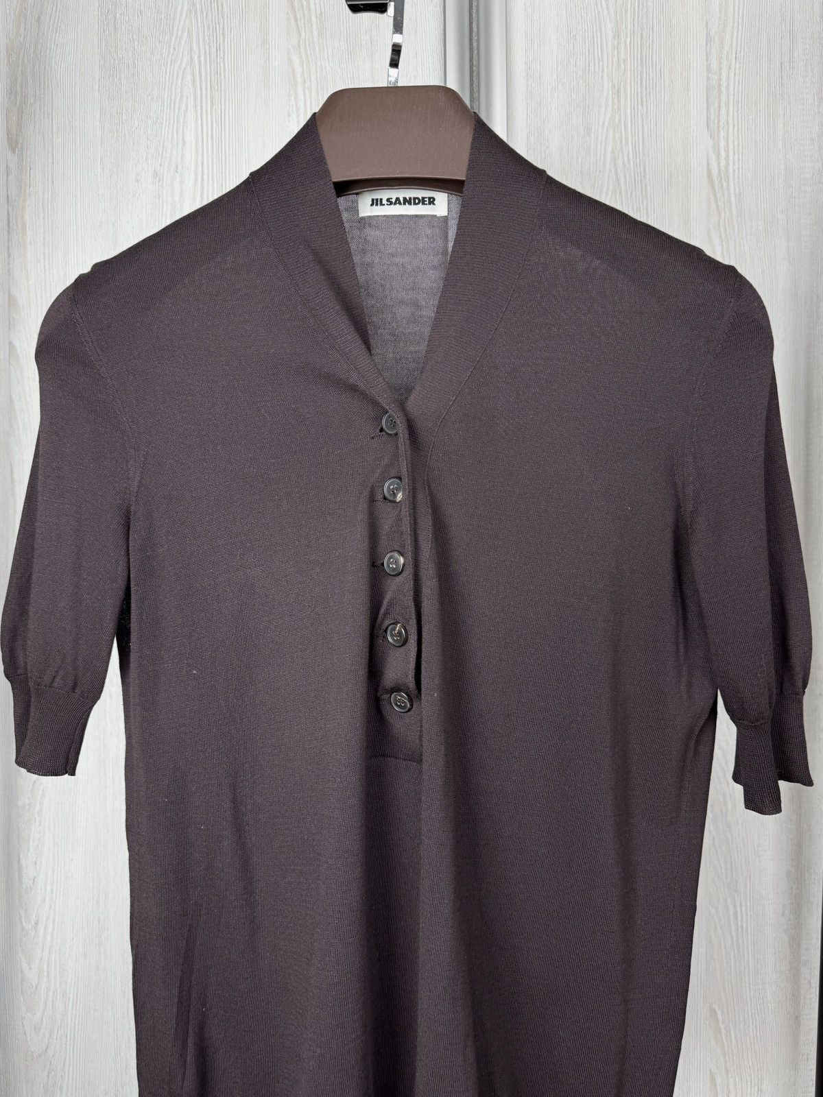 Jil Sander Jil Sander rare 2 pieces set brown wool sweater cardigan Size M / US 6-8 / IT 42-44 - 15 Thumbnail