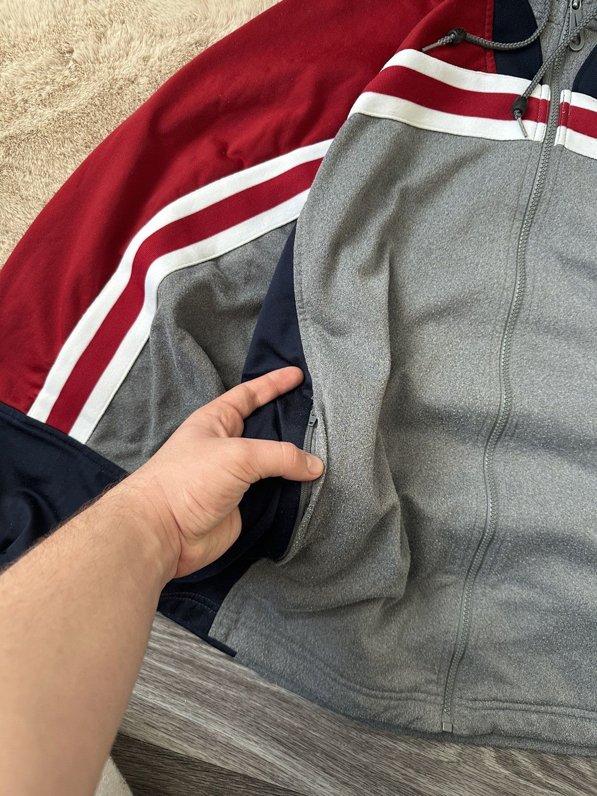 Nike Nike Vintage Big Logo Zip Hoodie BoxFit Oversize y2k 90s Size US M / EU 48-50 / 2 - 5 Thumbnail