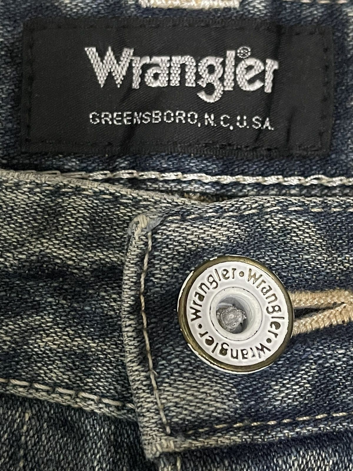 Wrangler Vintage Wrangler Classic Blue Wash Style Flare Jeans Size US 29 - 7 Thumbnail