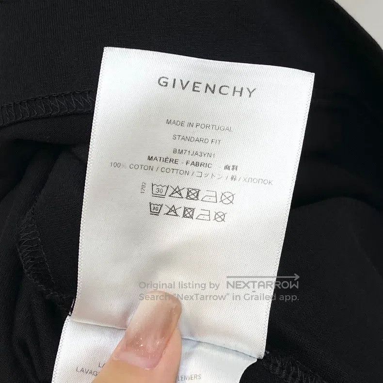 Givenchy Givenchy Black Wing Short Sleeve T-Shirt Size US M / EU 48-50 / 2 - 9 Thumbnail
