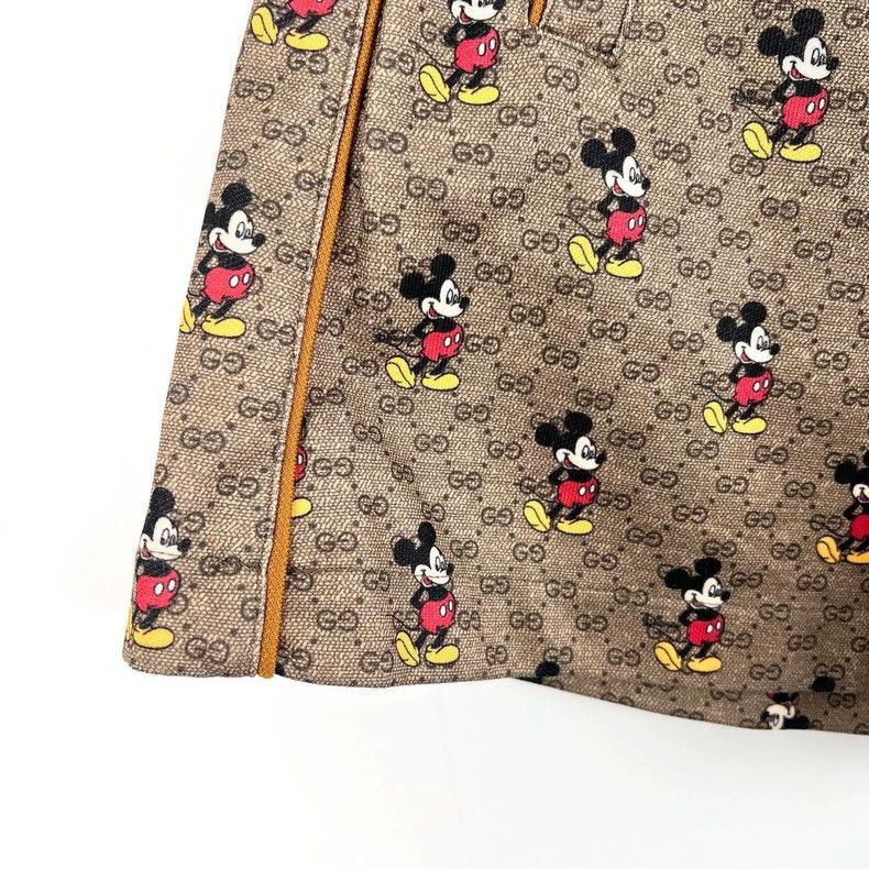 Gucci Gucci SizeXS Co-branded Mickey full-print jacket and shorts Size US 27 - 5 Thumbnail