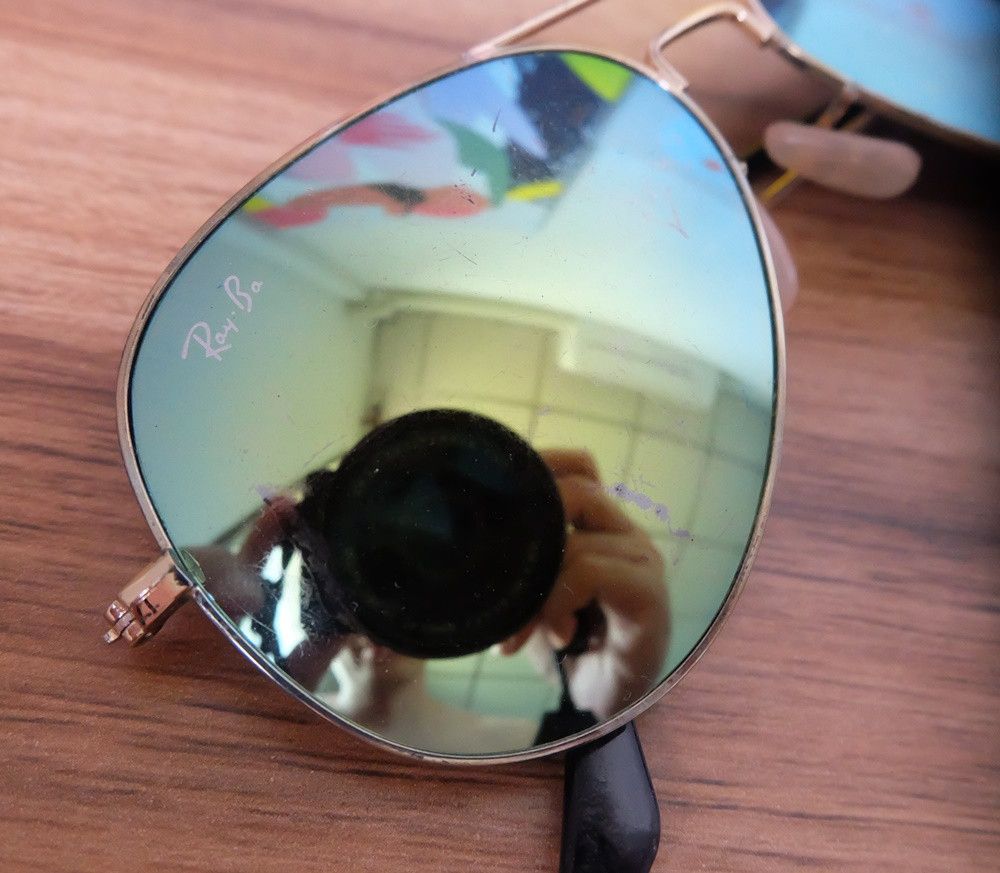 RayBan Ray-Ban Aviator Sunglasses Made in Italy Size ONE SIZE - 2 Thumbnail