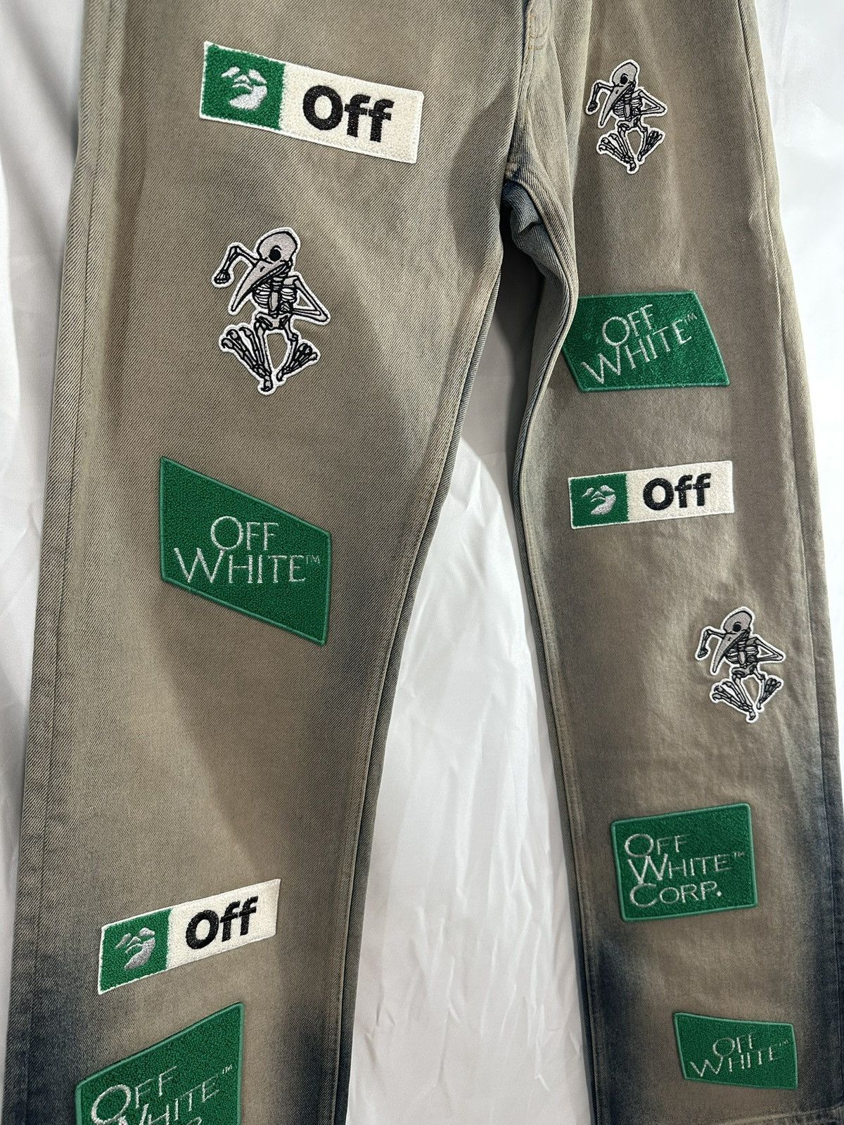 Off-White Off White Patches Denim Size US 32 / EU 48 - 3 Thumbnail