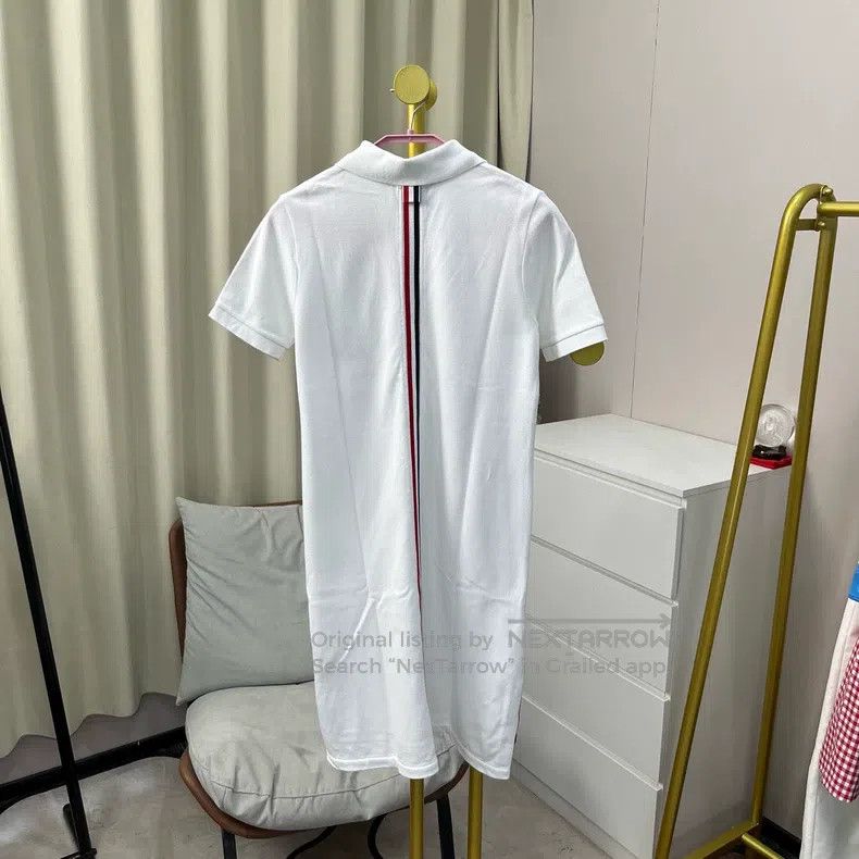 Thom Browne Thom Browne White Back Color Block Dress Size M / US 6-8 / IT 42-44 - 2 Thumbnail