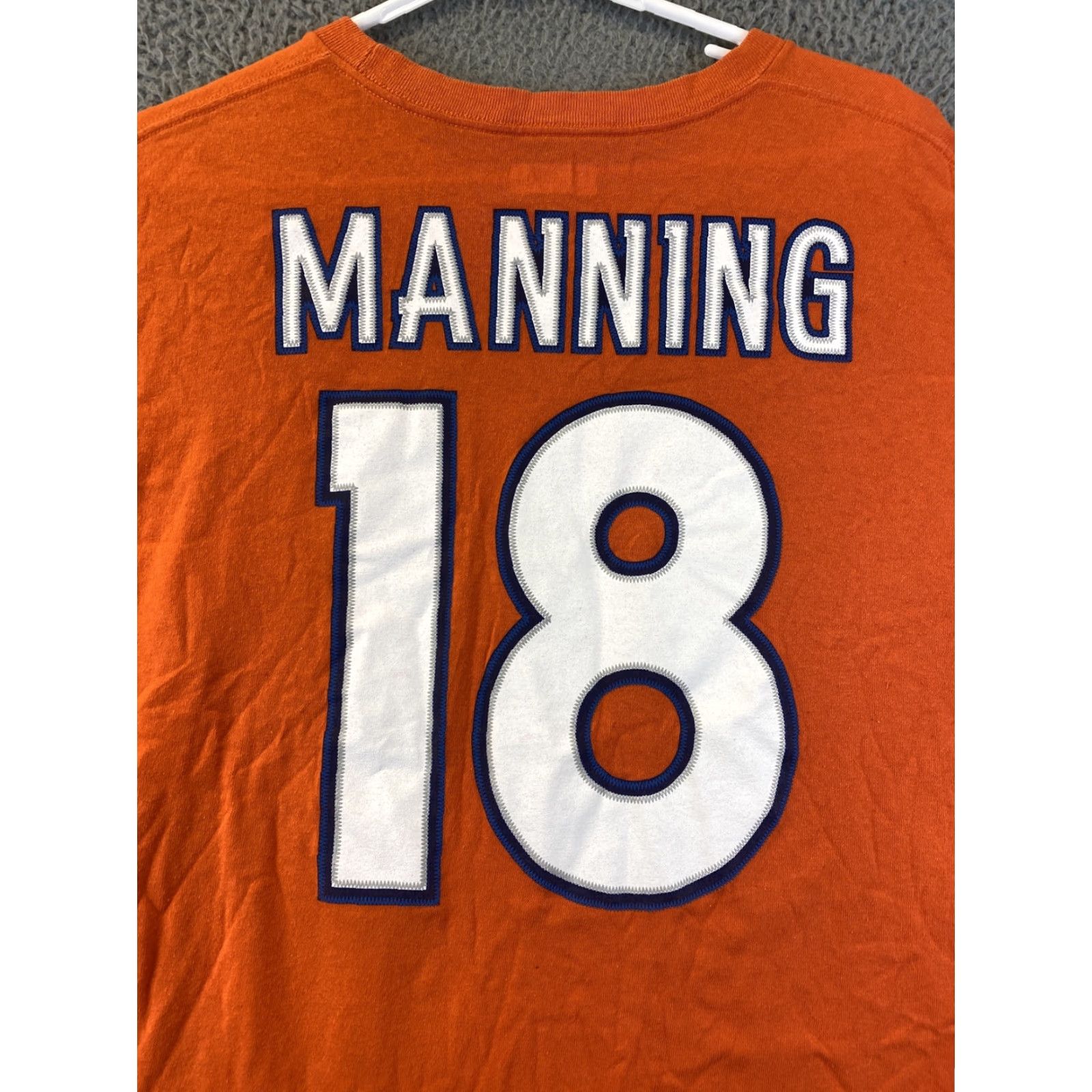 NFL NFL Denver Broncos Graphic Tee Orange Shirt XL Short Sleeve Mens Size US XL / EU 56 / 4 - 8 Thumbnail