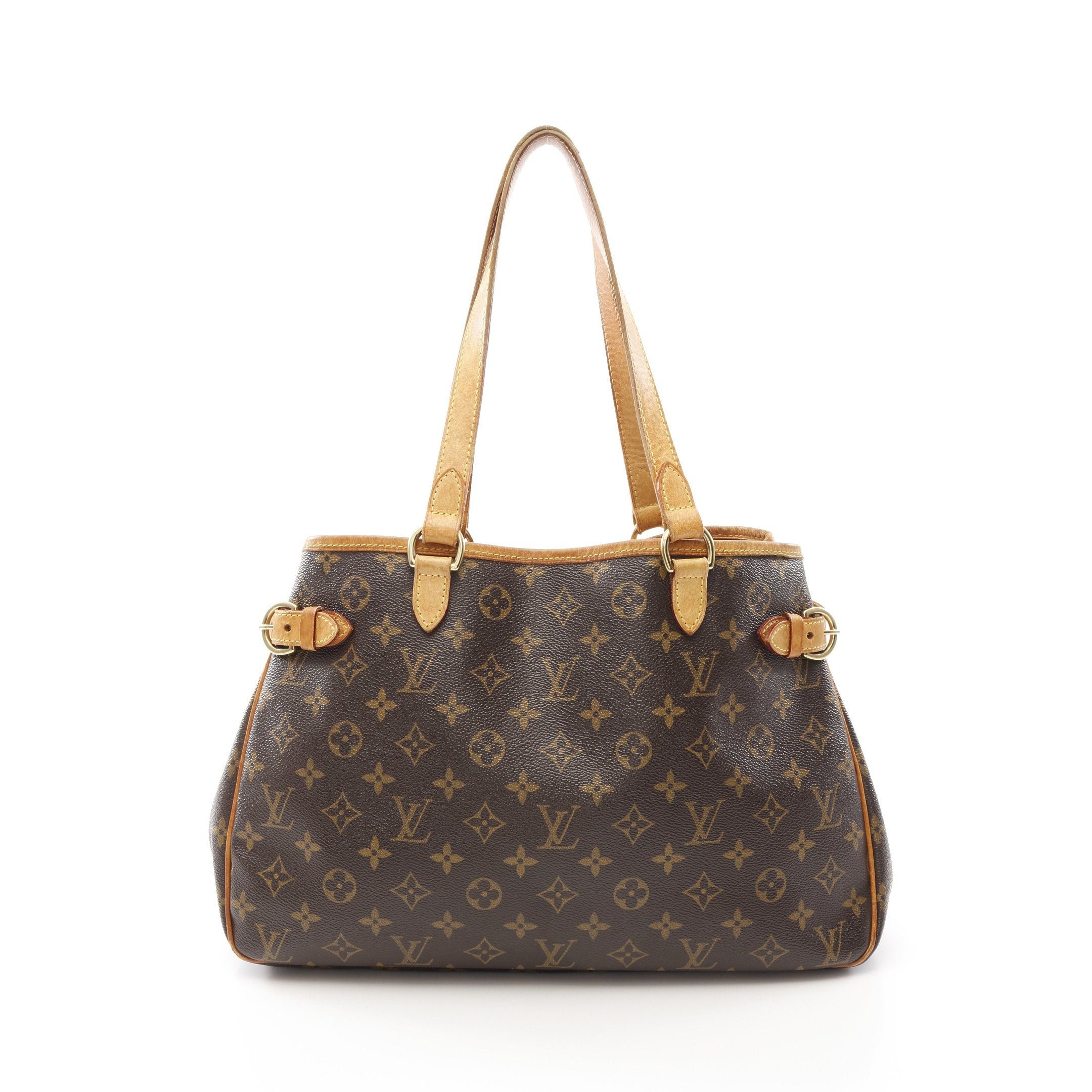 Louis Vuitton Louis Vuitton Batignolles Horizontal Monogram Shoulder Bag Leather Brown Size ONE SIZE - 1 Thumbnail