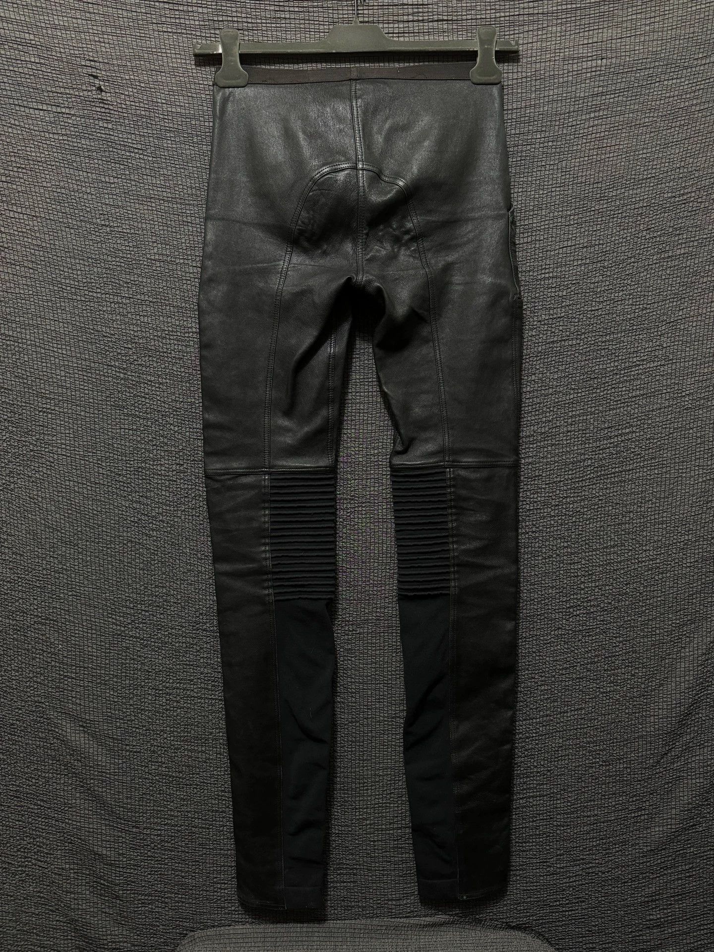 Rick Owens rick owens leather pants Size US 40 / EU 56 - 2 Thumbnail