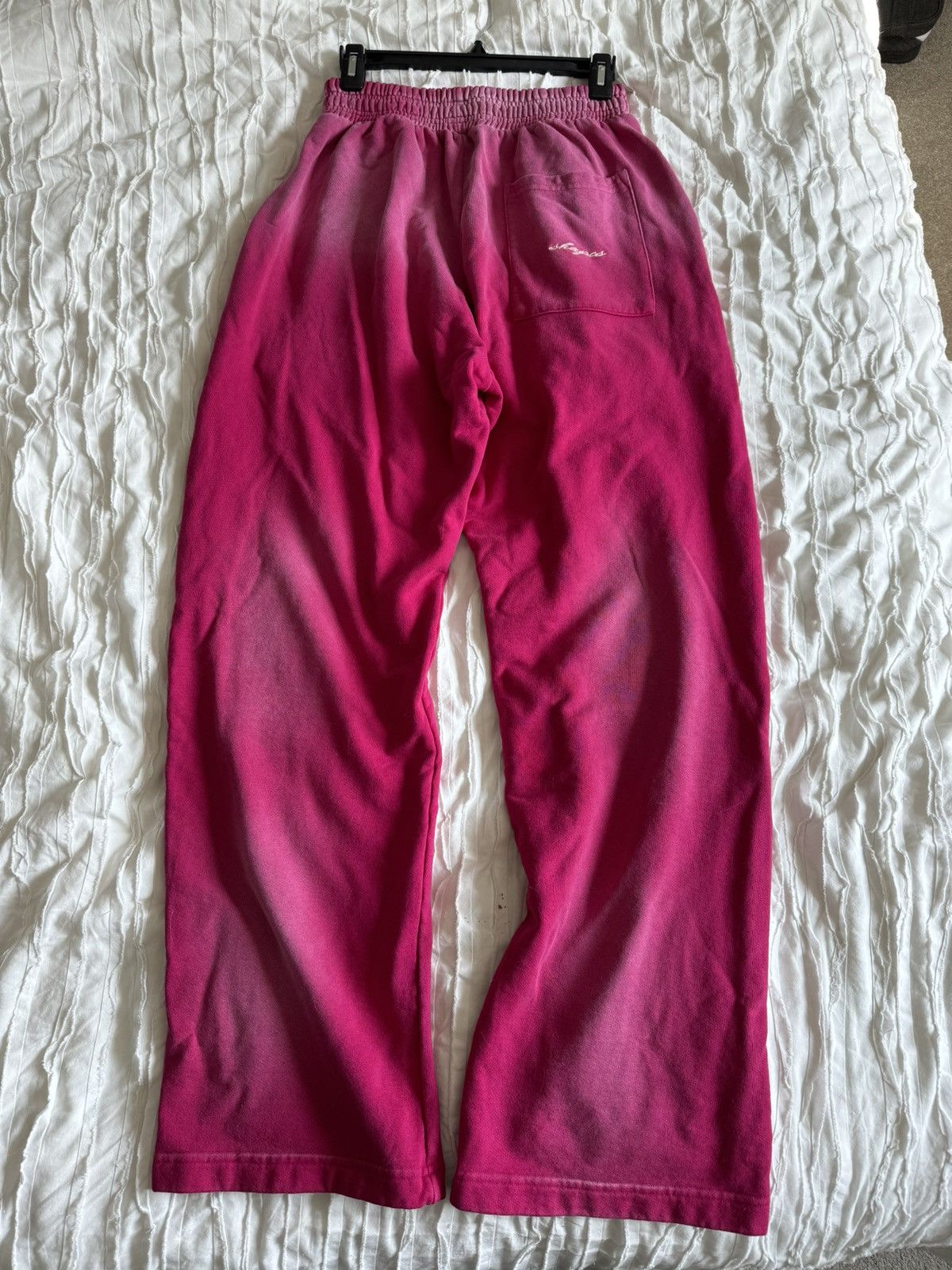 image of Made In USA Shapes Usa Baggy Sweatpants in Ruby Red, Men's (Size 30)