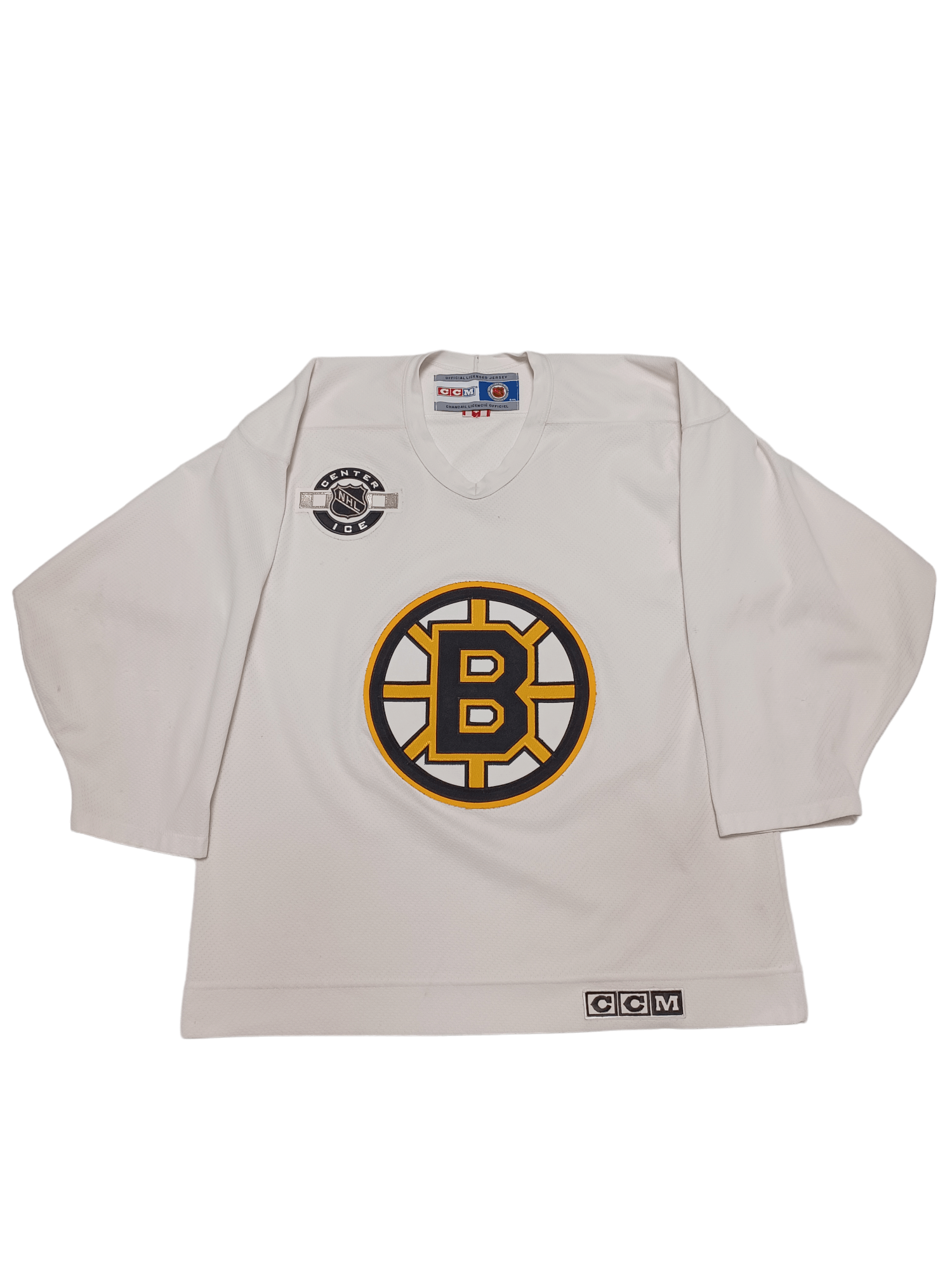 Ccm BOSTON BRUINS MADE IN CANADA 90S NHL VINTAGE JERSEY Size US M / EU 48-50 / 2 - 1 Thumbnail
