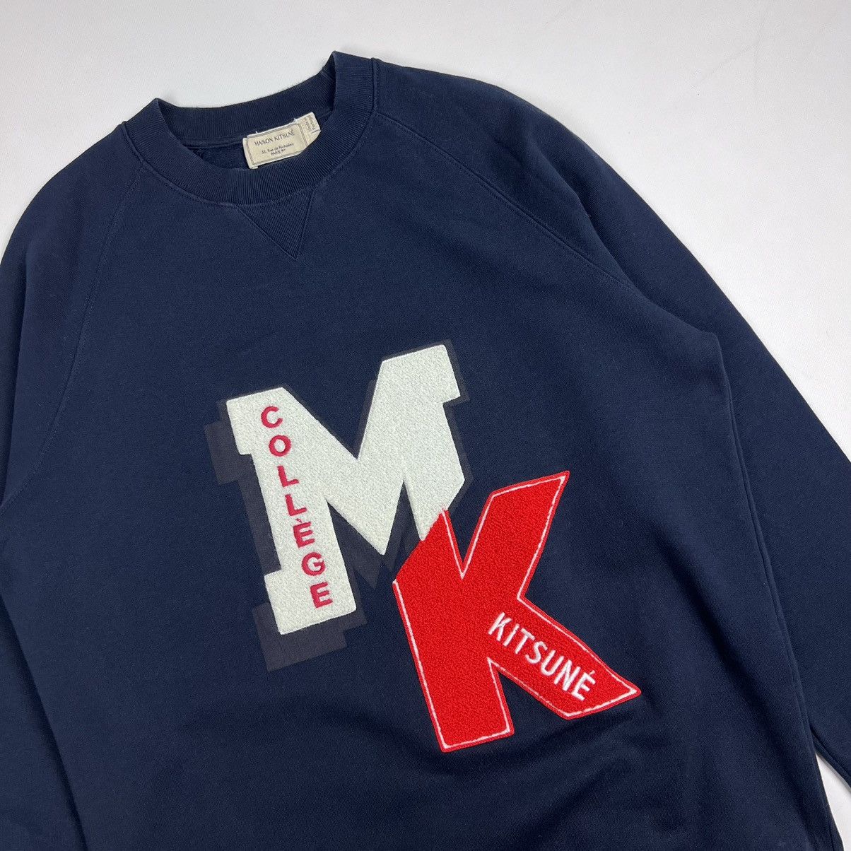 Maison Kitsune Maison Kitsune college sweatshirt Size US M / EU 48-50 / 2 - 2 Thumbnail