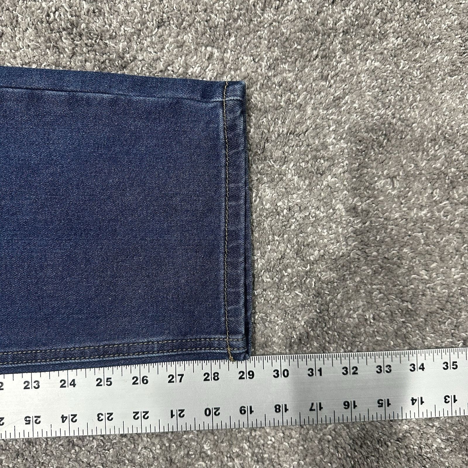 Seven 7 Seven7 The Straight Jeans Womens Size 16 Blue Denim Y2K Size 40" / US 18 - 11 Thumbnail