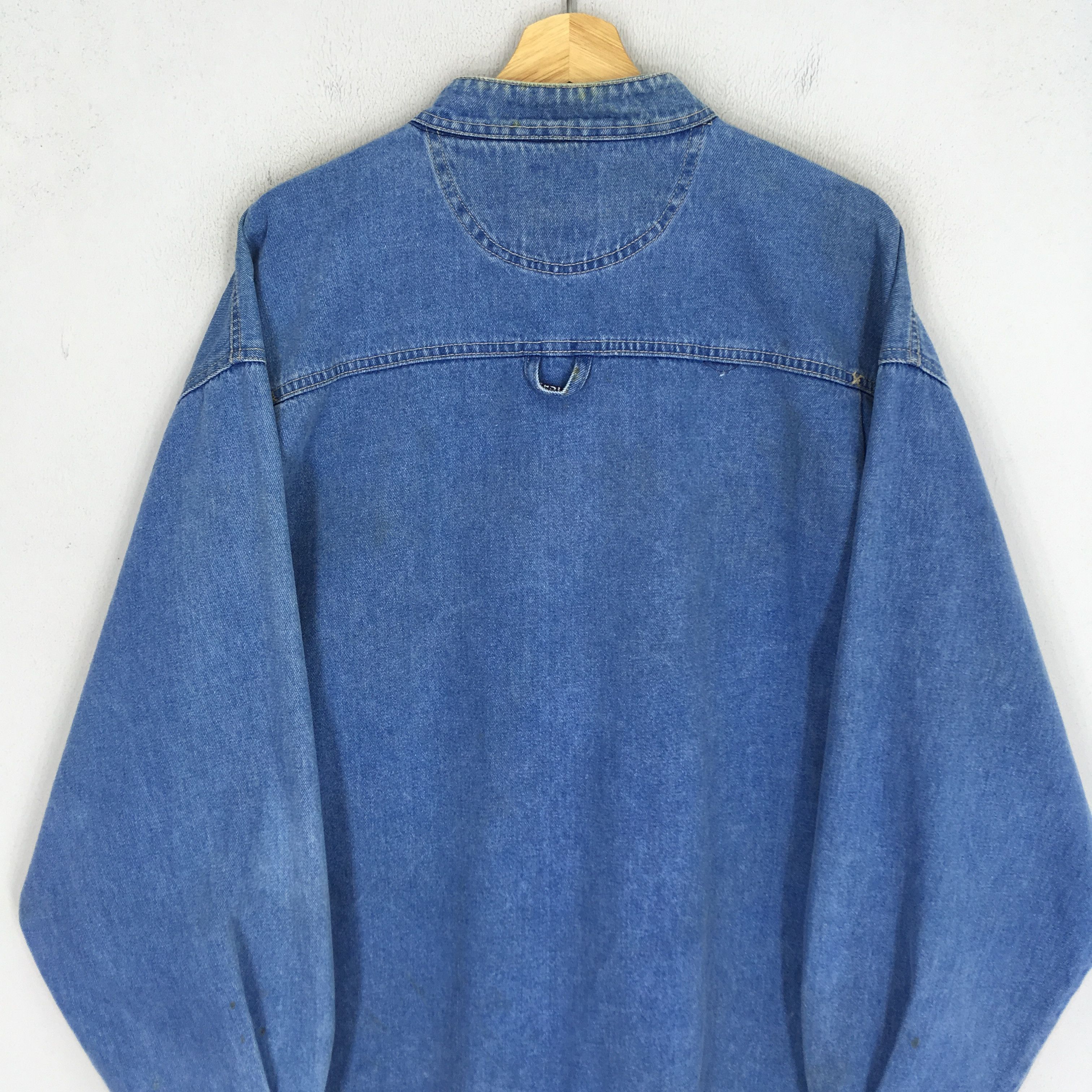 Urban Classics Vintage 90's American Denim Jacket Workwear Size US XL / EU 56 / 4 - 8 Thumbnail