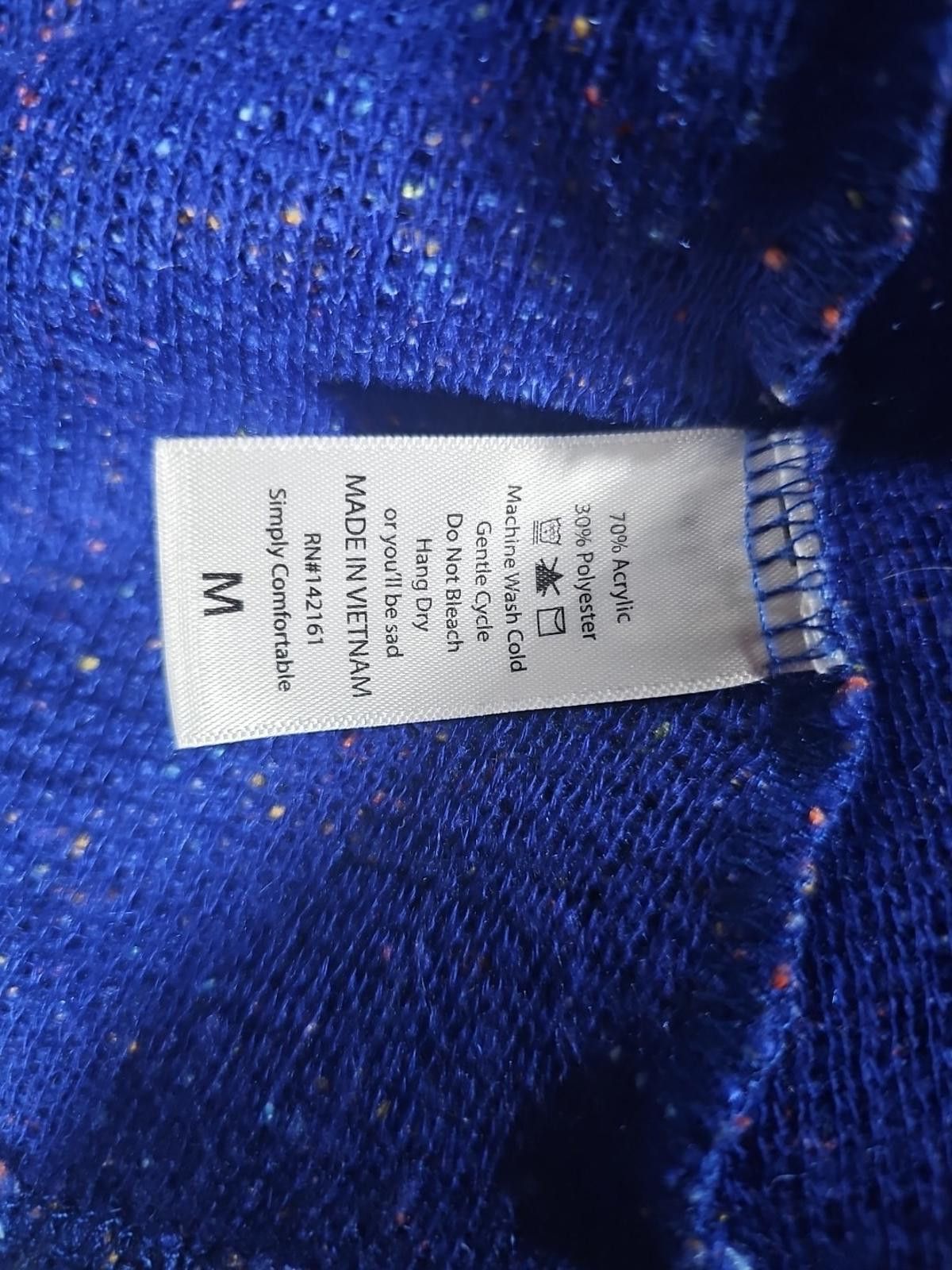 Other LulaRoe Womens M Cable Knit Long 1 Button Cardigan Sweater Size M / US 6-8 / IT 42-44 - 6 Thumbnail