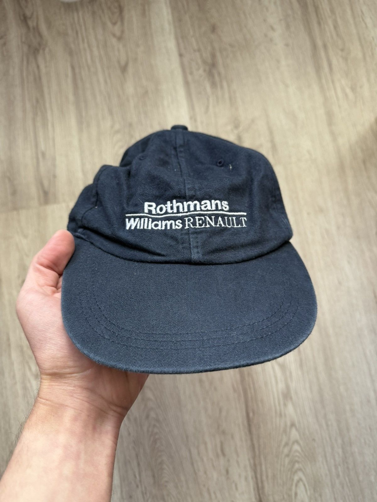 Other Vintage Williams Renault F1 Rothmans Cap Navy Embroidered Size ONE SIZE - 13 Thumbnail