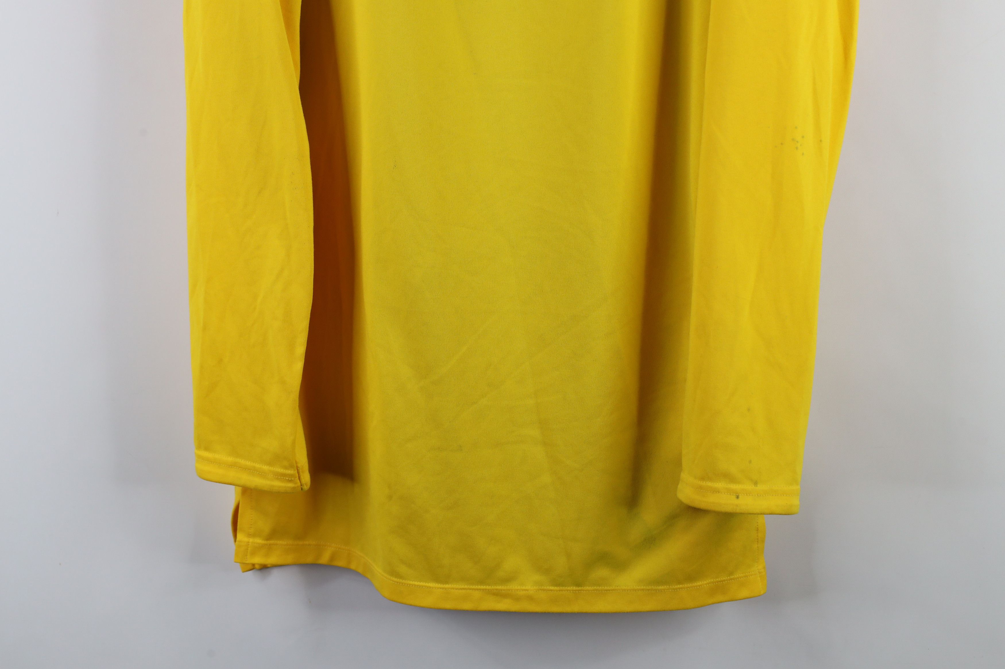 Nike × Vintage Nike Air Jordan Tech Jumpman Long Sleeve T-Shirt Yellow Size US M / EU 48-50 / 2 - 3 Thumbnail