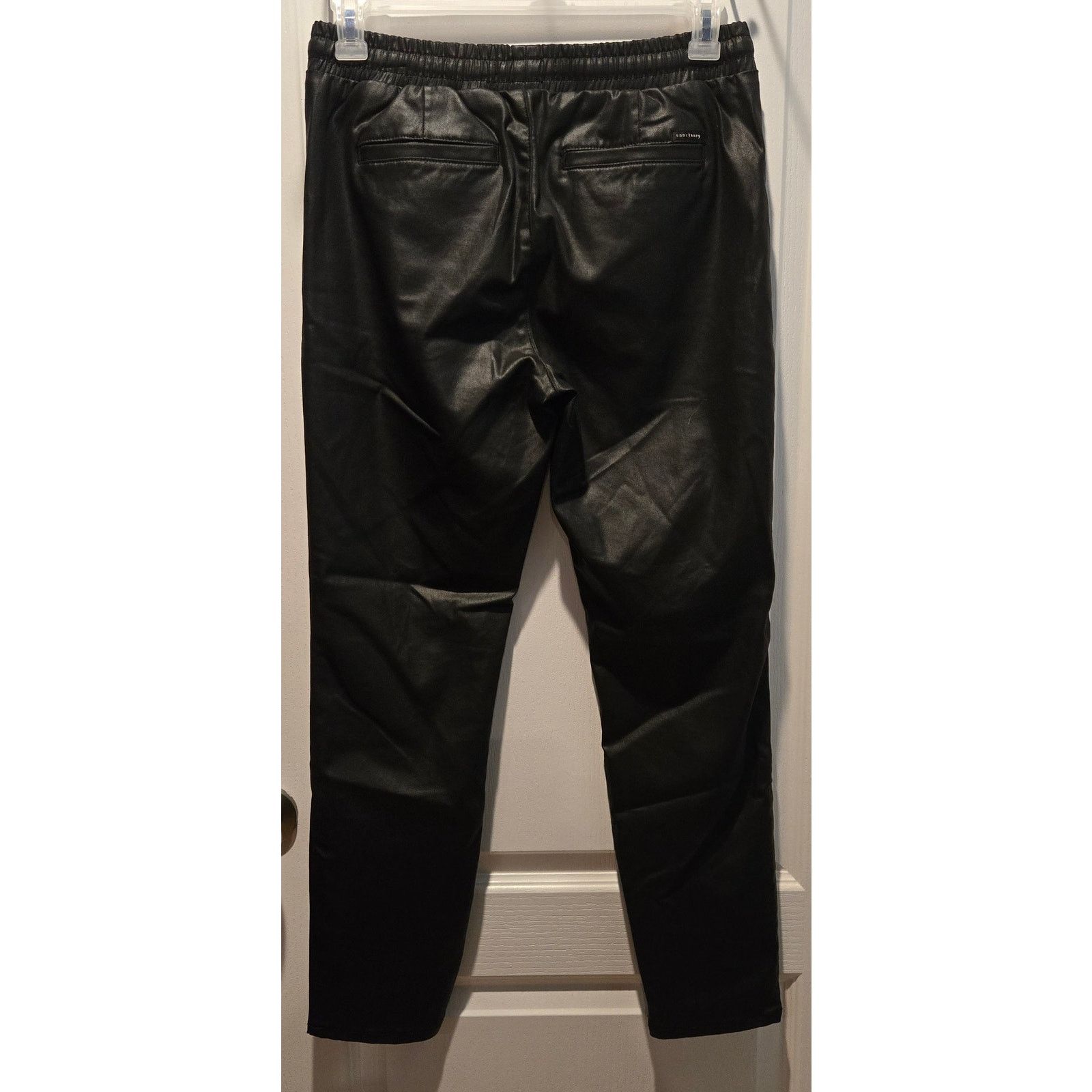 Sanctuary Sanctuary faux leather casual pant with drawstring waist L Size 30" / US 8 / IT 44 - 2 Thumbnail
