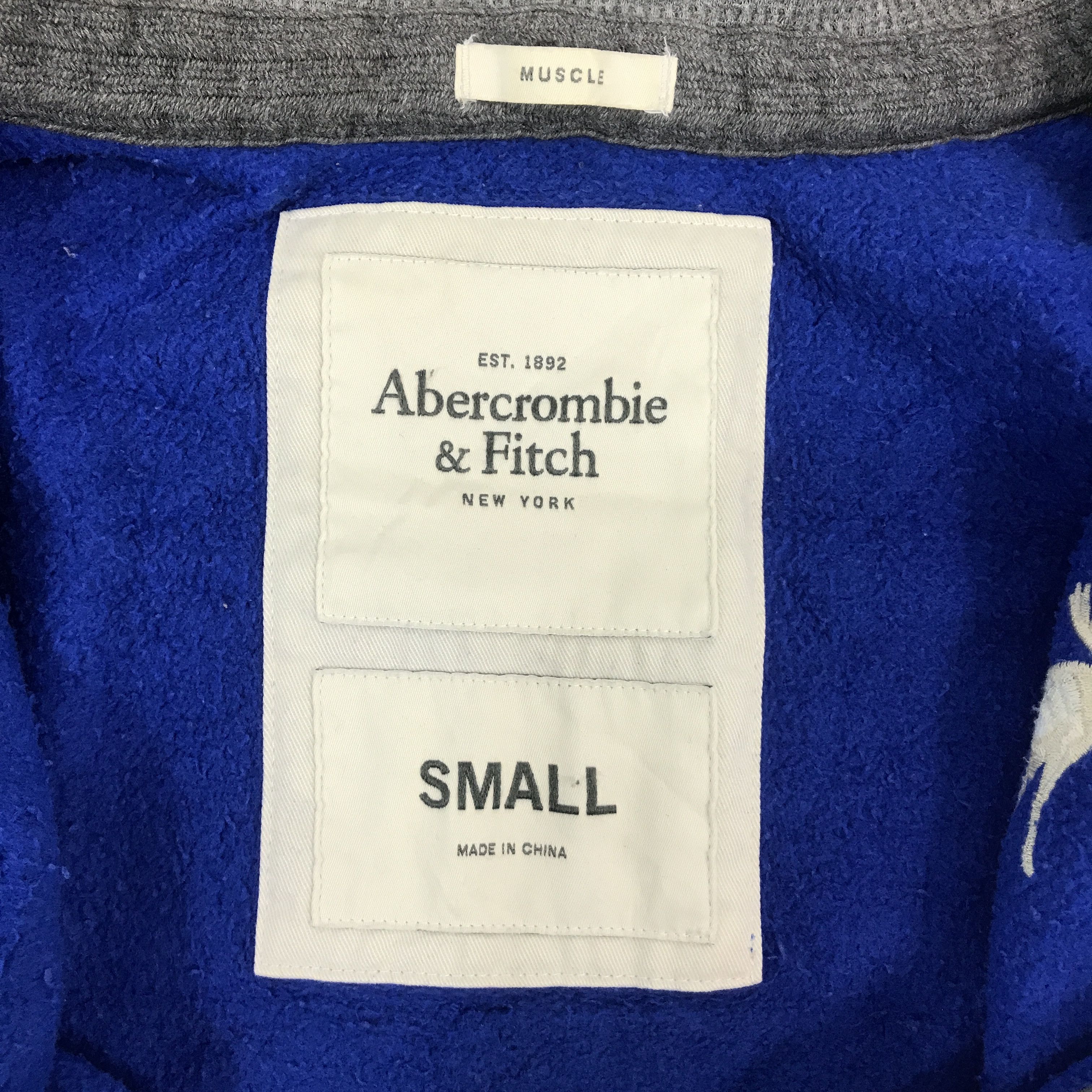Abercrombie & Fitch × Japanese Brand Japan Abercrombie fitch Distressed hoodies zipper jacket Size US S / EU 44-46 / 1 - 10 Thumbnail