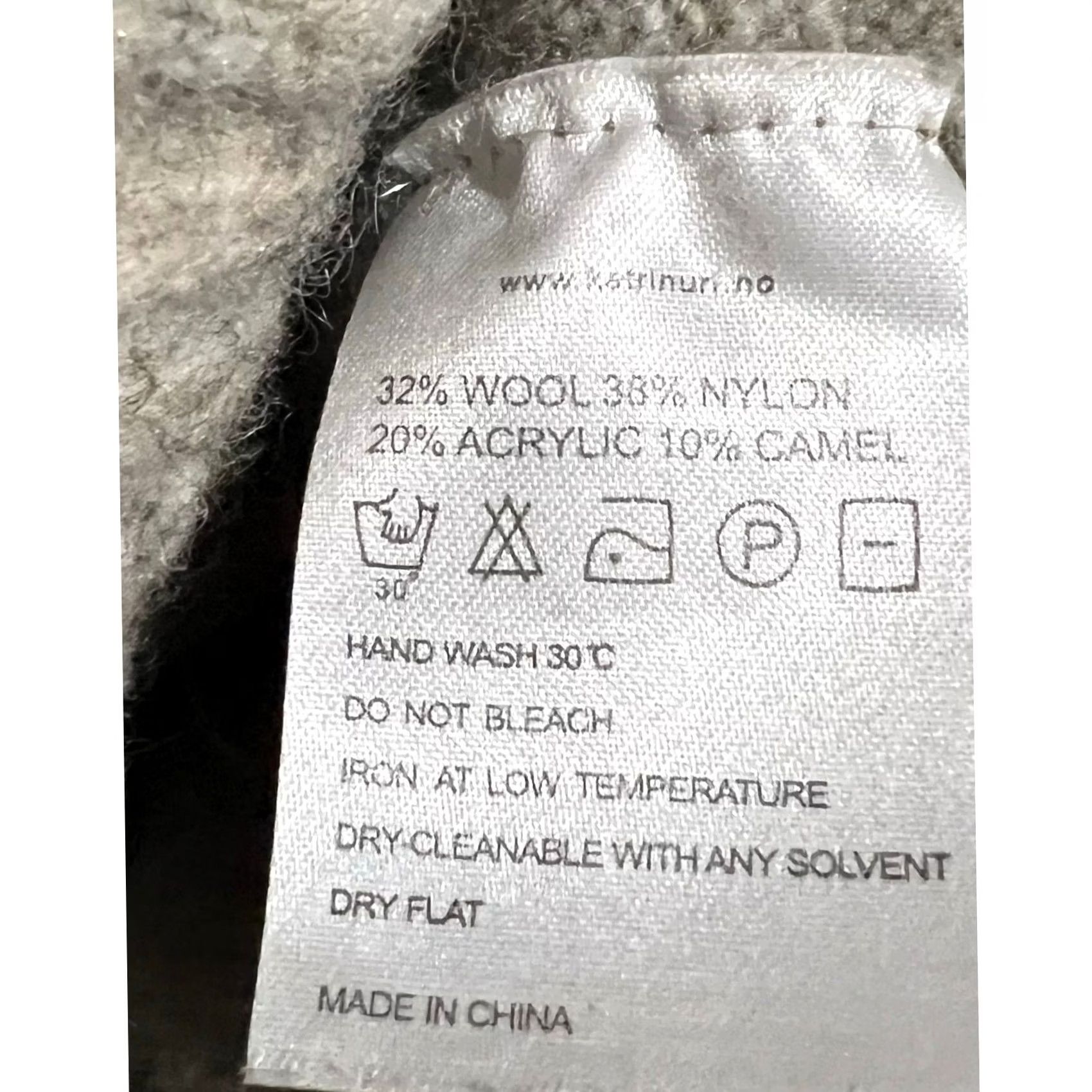 Vintage Katrin Uri Women’s Sweater Pullover Wool Blend Taupe Gray Mock Neck Sz M Pullover Wool Blend Gray Womens Sweater M Size M / US 6-8 / IT 42-44 - 8 Thumbnail