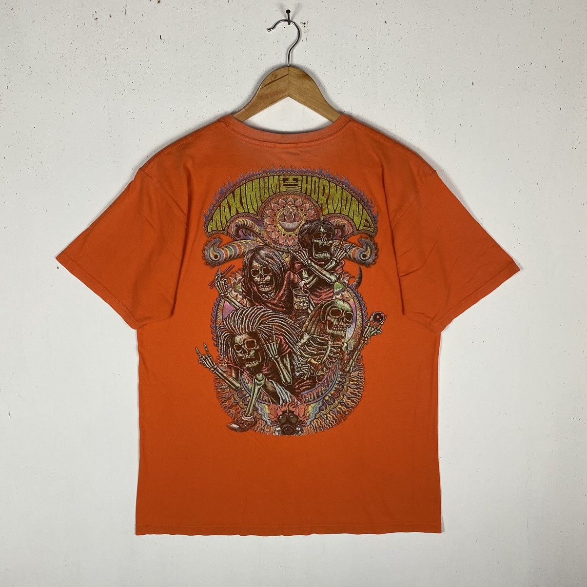Band Tees × Vintage VINTAGE MAXIMUM THE HORMONE JAPANESE HARDCORE BAND TEE Size US XL / EU 56 / 4 - 2 Thumbnail