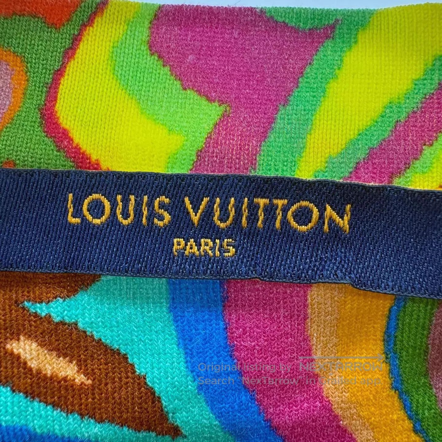 Louis Vuitton Multi Color Abstract Pattern Short Sleeve Shirt. Size US M / EU 48-50 / 2 - 6 Thumbnail