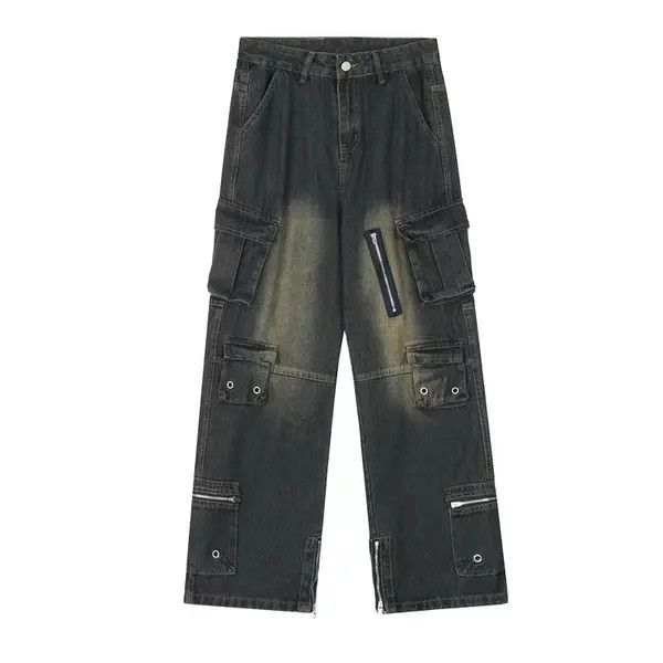 VIBE High Street Vintage Loose Fit Jeans Light Blue Size US 32 / EU 48 - 4 Thumbnail