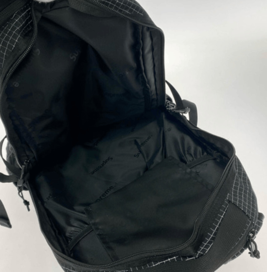 Supreme Supreme 24SS Backpack Black Logo Zip Size ONE SIZE - 5 Thumbnail